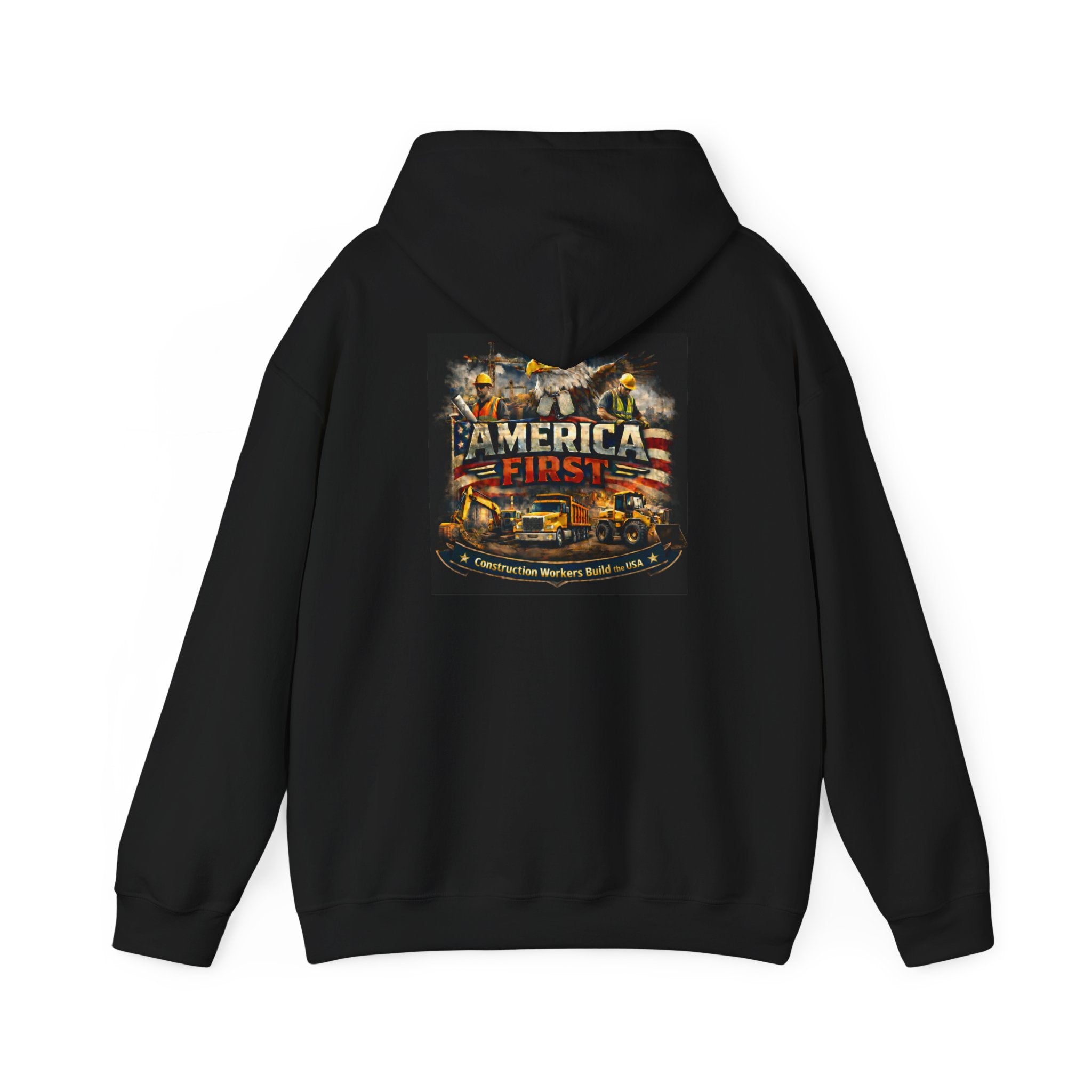Hoodie - America First Construction Series
