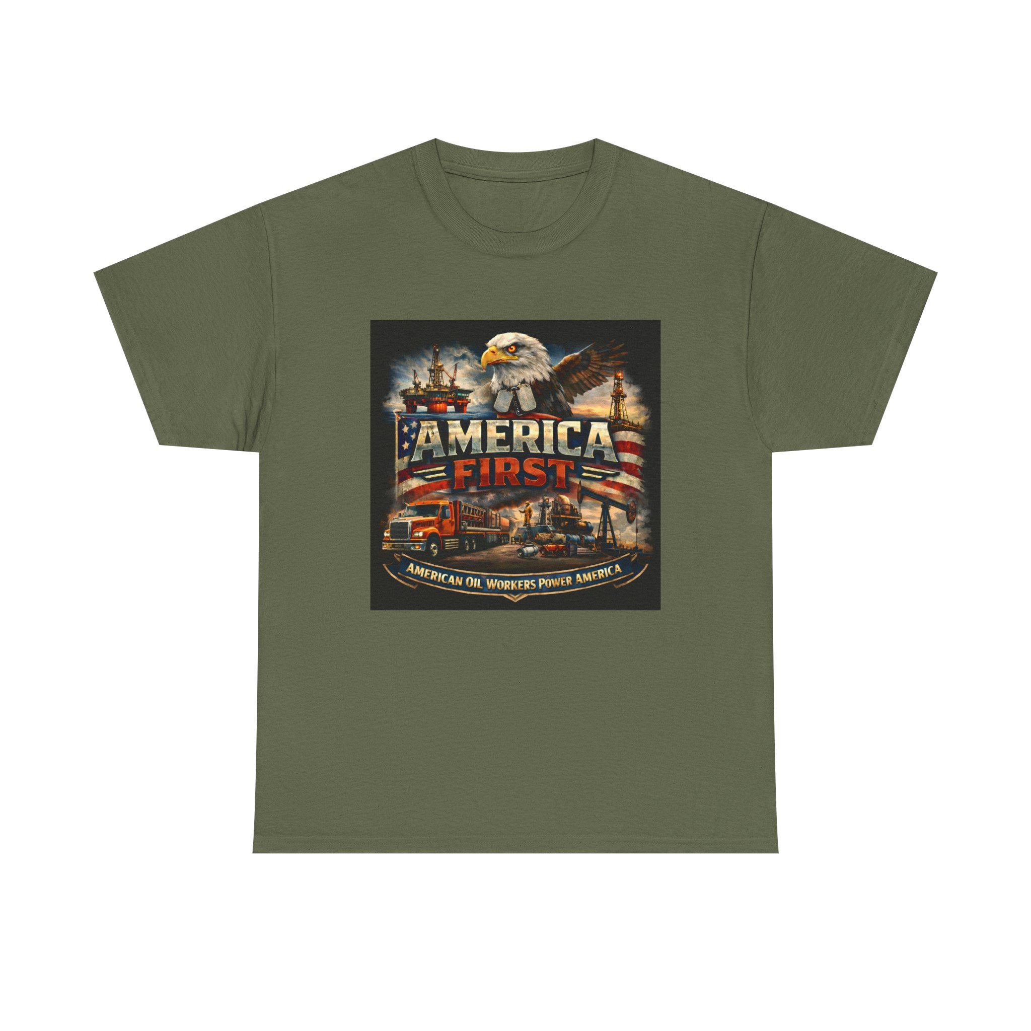 T-Shirt - America First Oilfield Series