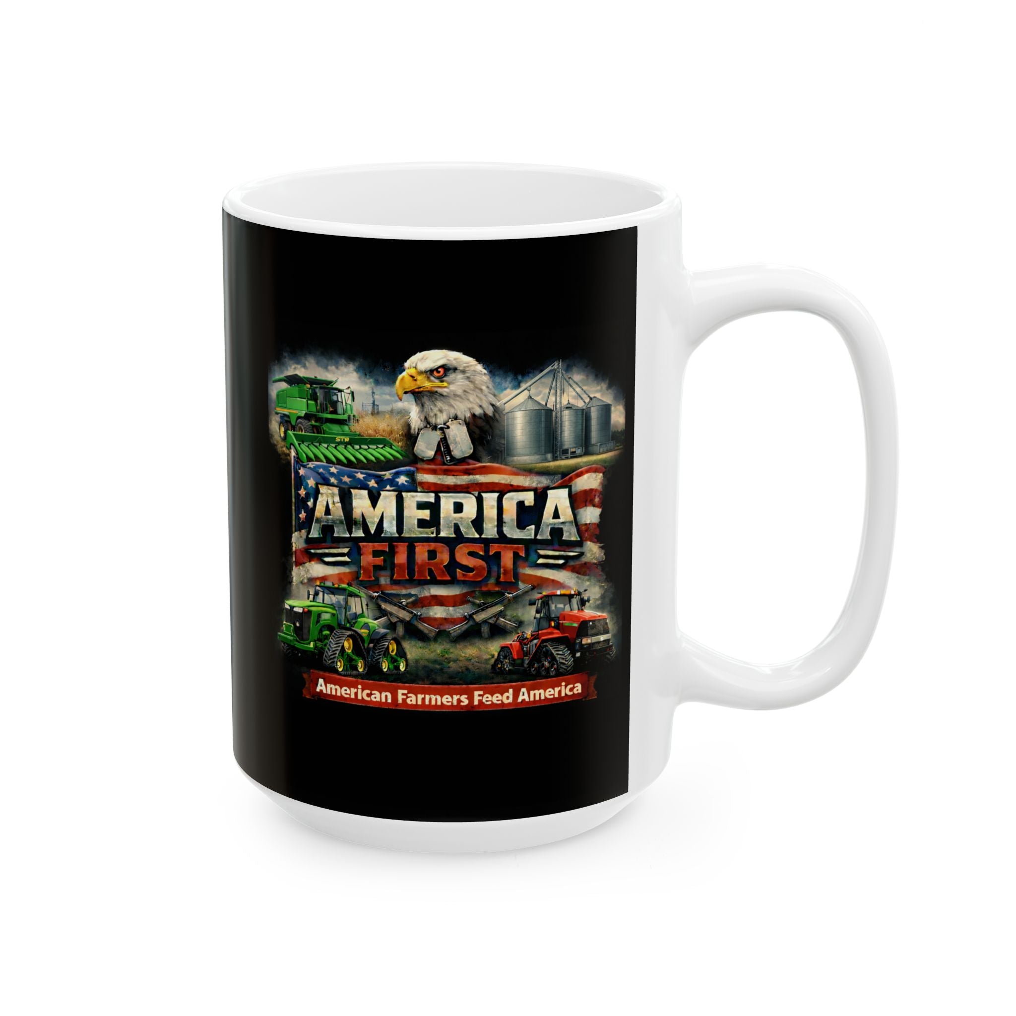 Coffee Mug 11oz/15 oz - America First Grain Farm Series