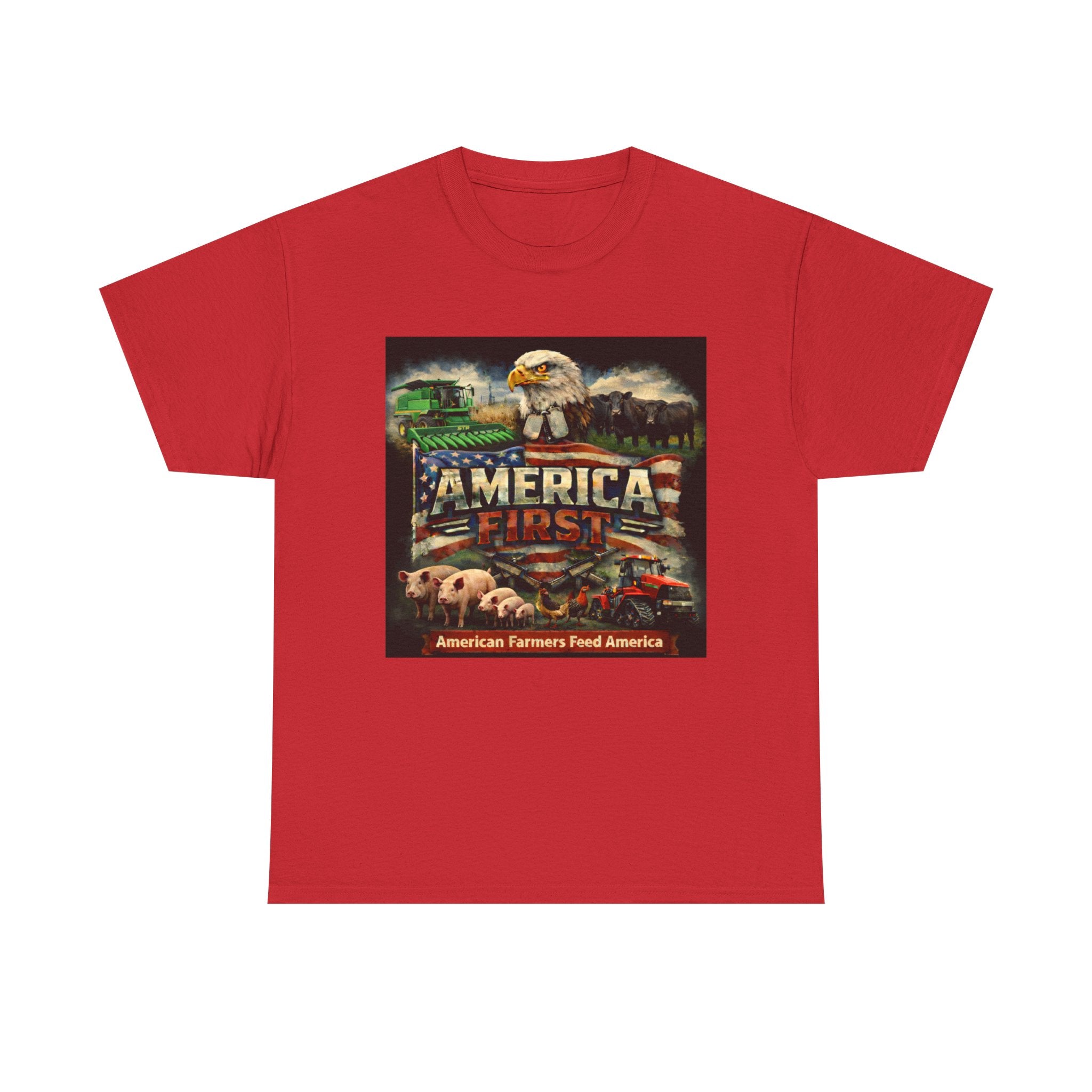 T-Shirt - America First Mixed Farm Series