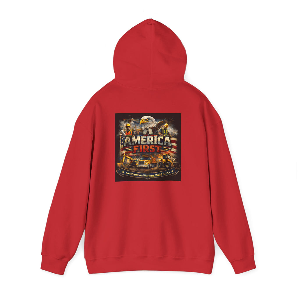 Hoodie - America First Construction Series