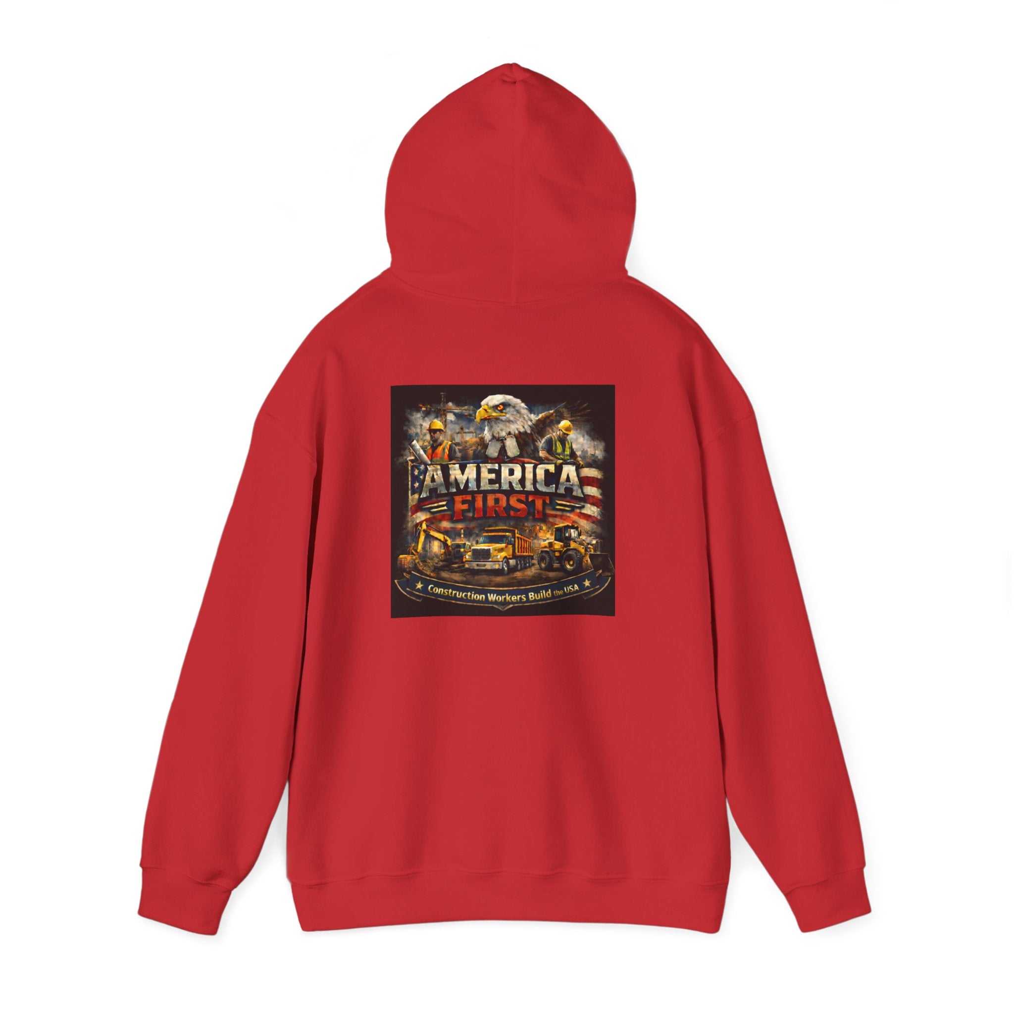 Hoodie - America First Construction Series