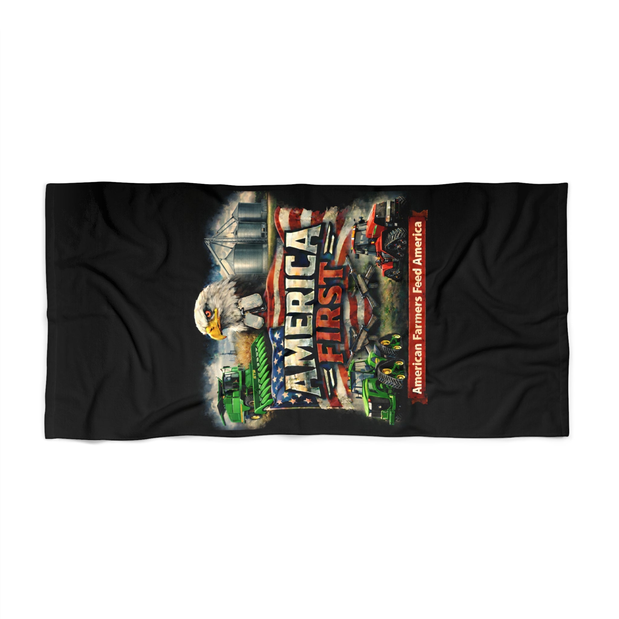 Beach Towel – America First Grain Farm Series