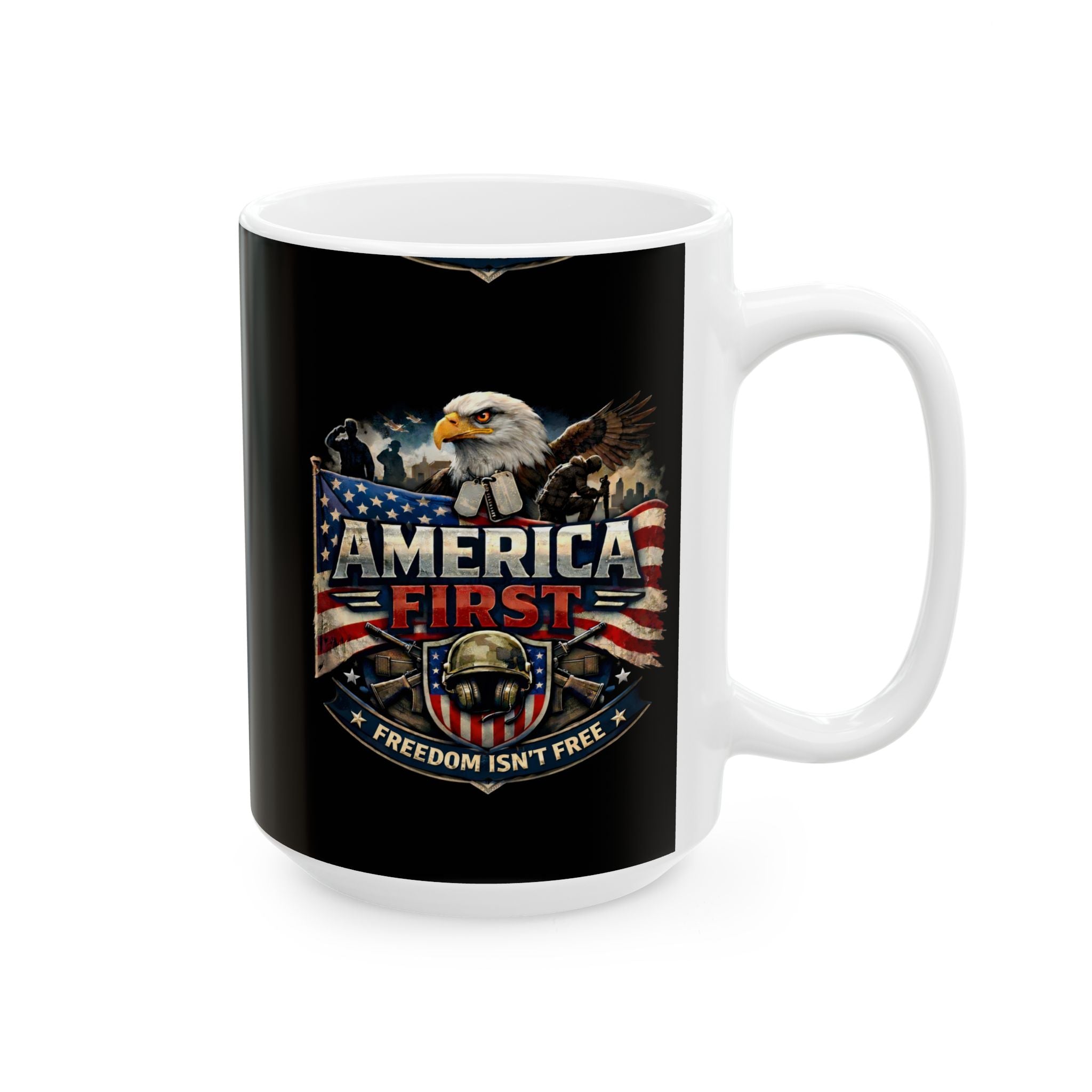 Coffee Mug 11oz/15 oz - America First Veteran Series