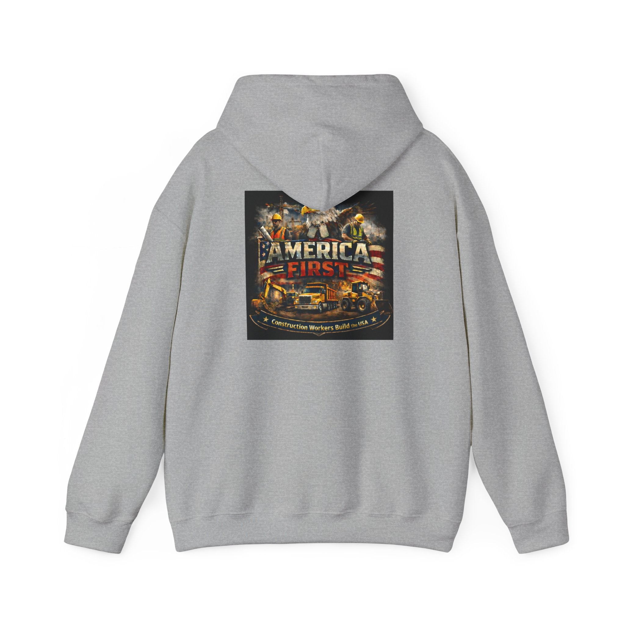 Hoodie - America First Construction Series