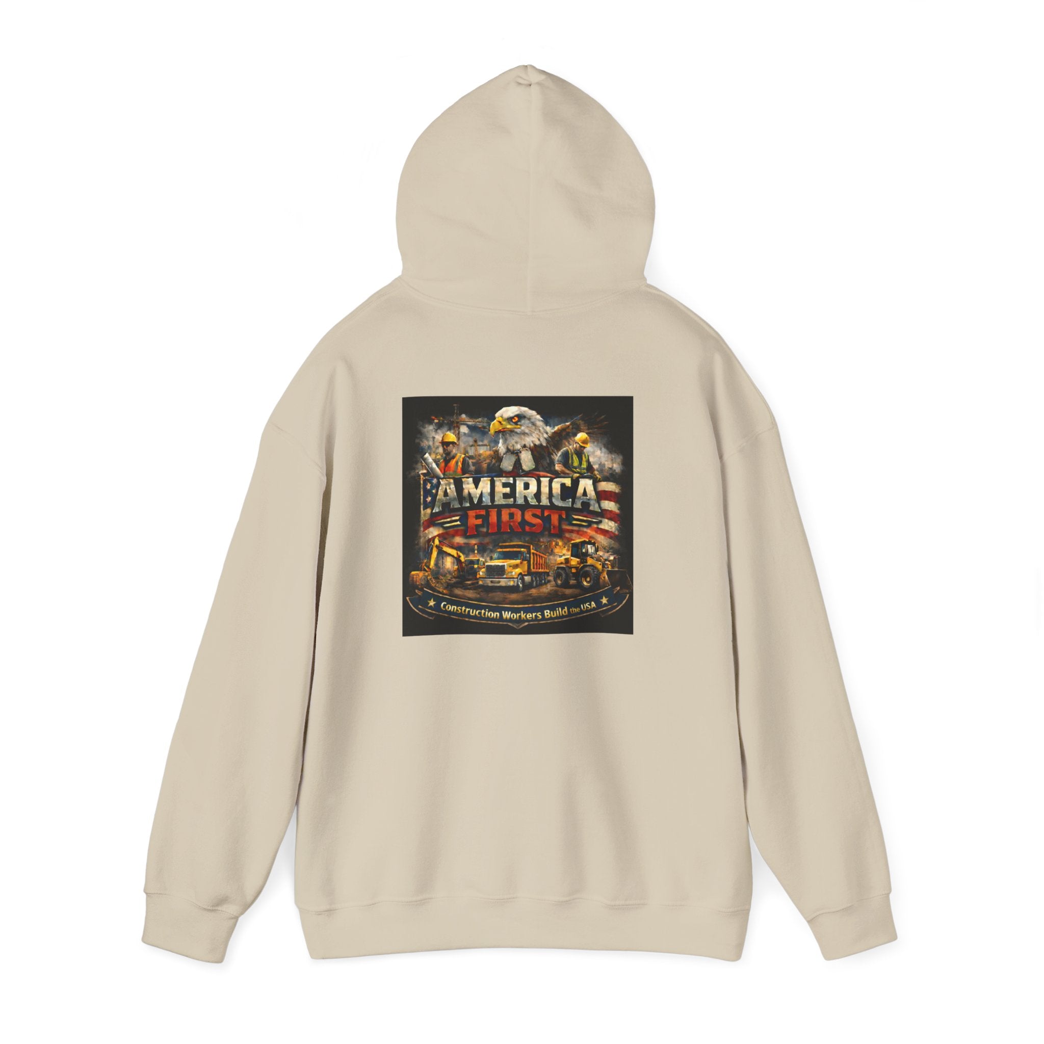 Hoodie - America First Construction Series
