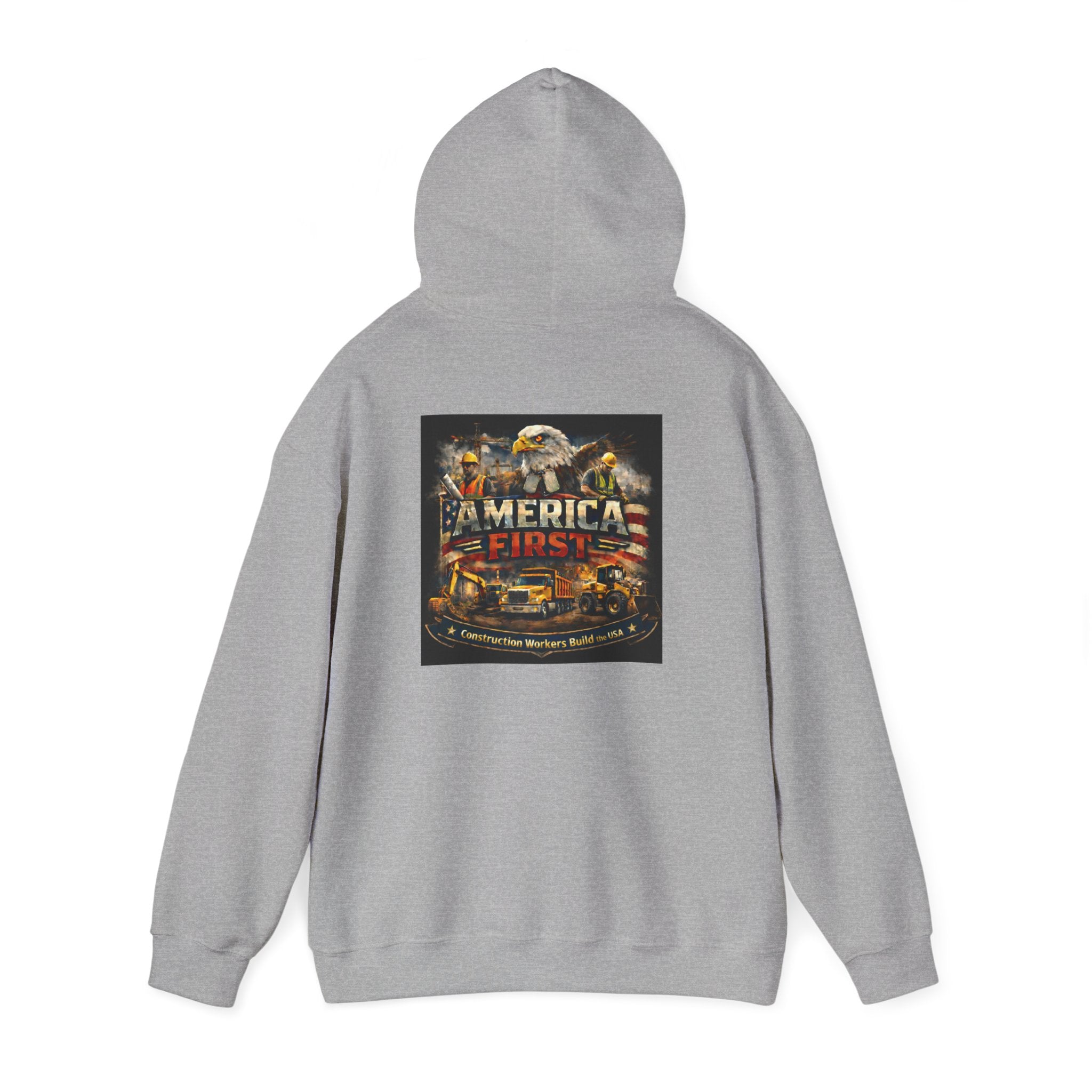Hoodie - America First Construction Series