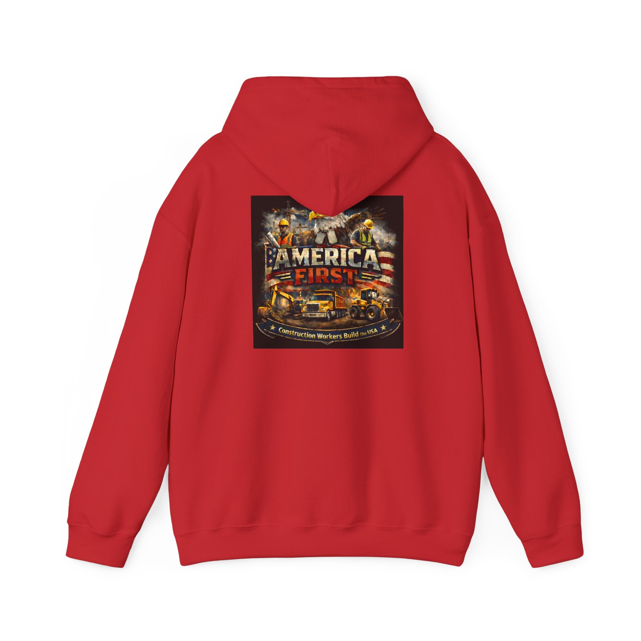 Hoodie - America First Construction Series