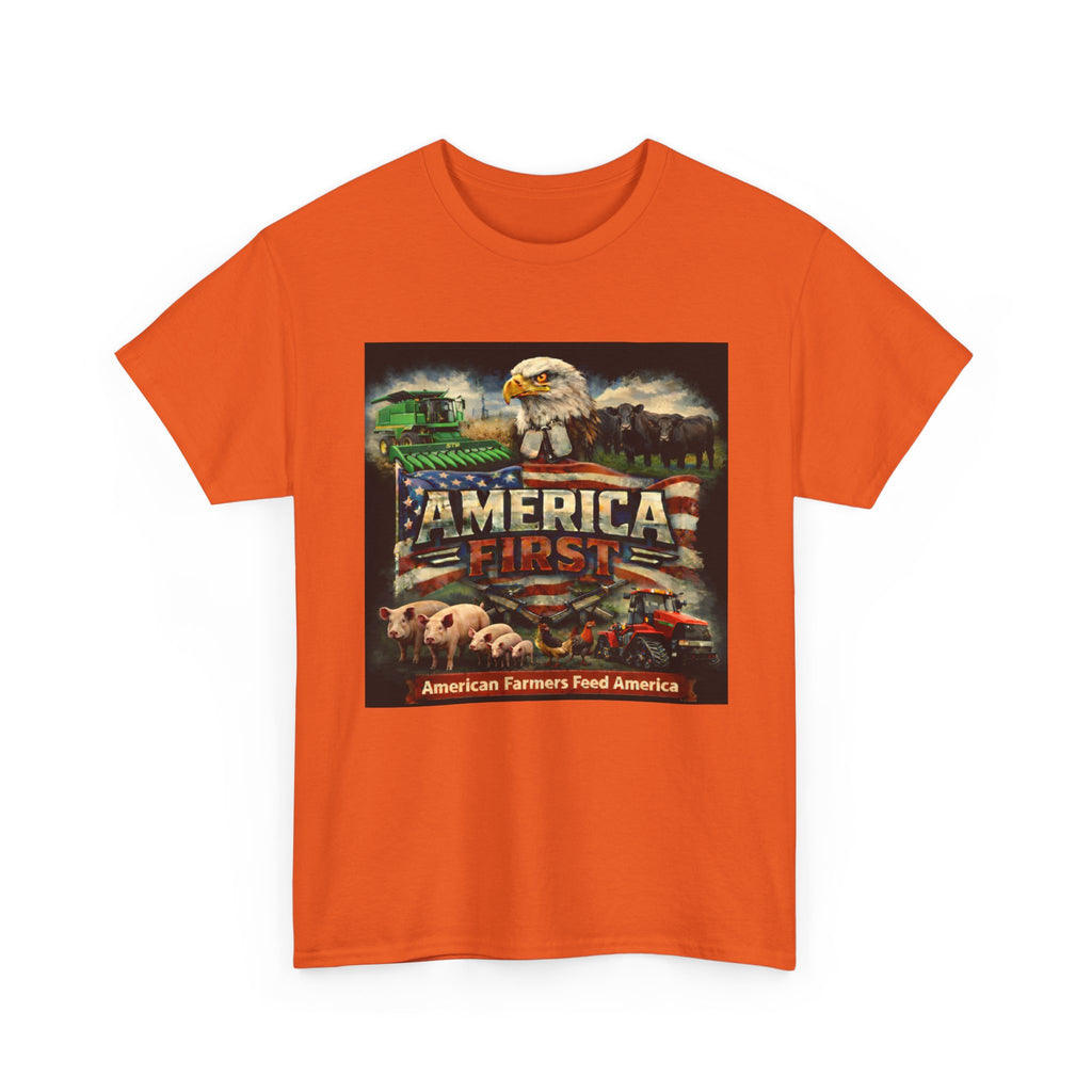 T-Shirt - America First Mixed Farm Series