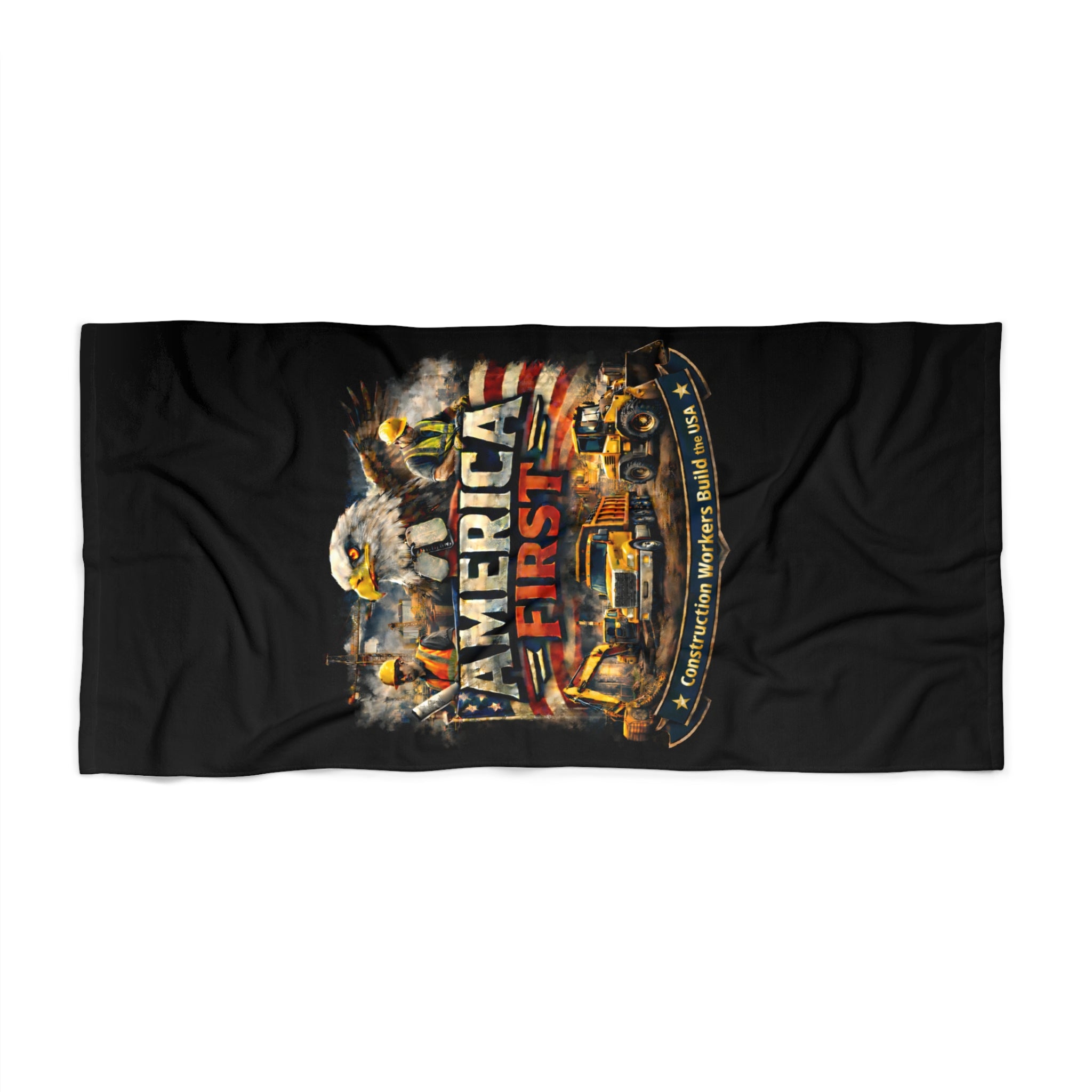 Beach Towel – America First Construction Series