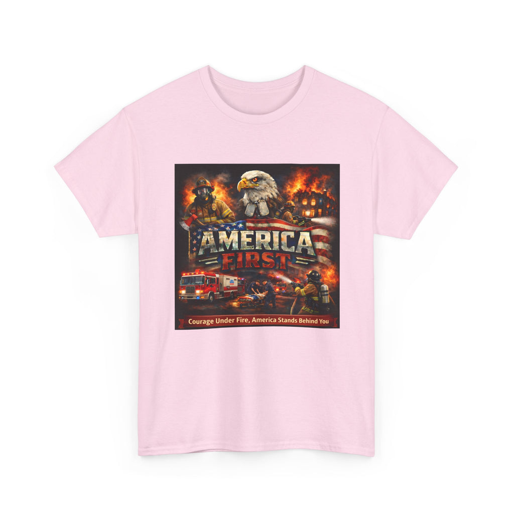 T-Shirt - America First Firefighter Series