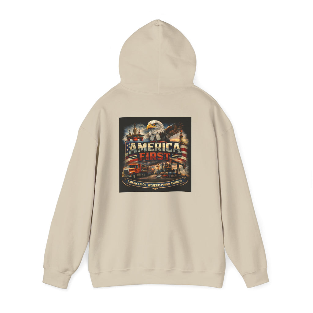 Hoodie - America First Oilfield Series