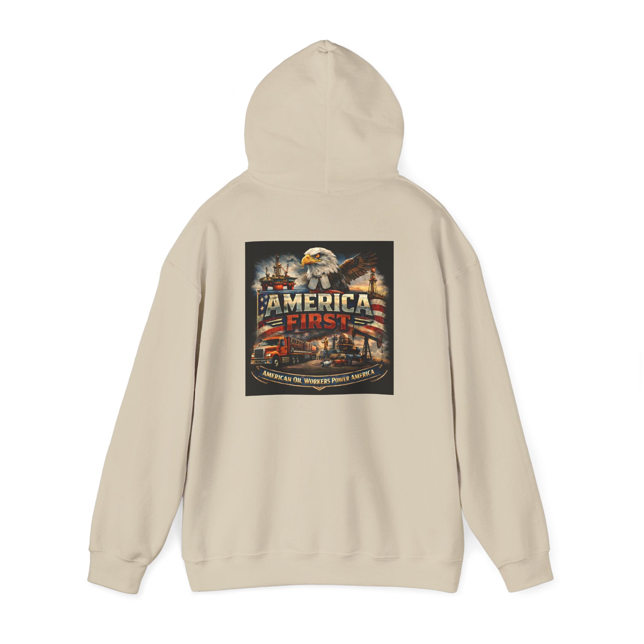Hoodie - America First Oilfield Series