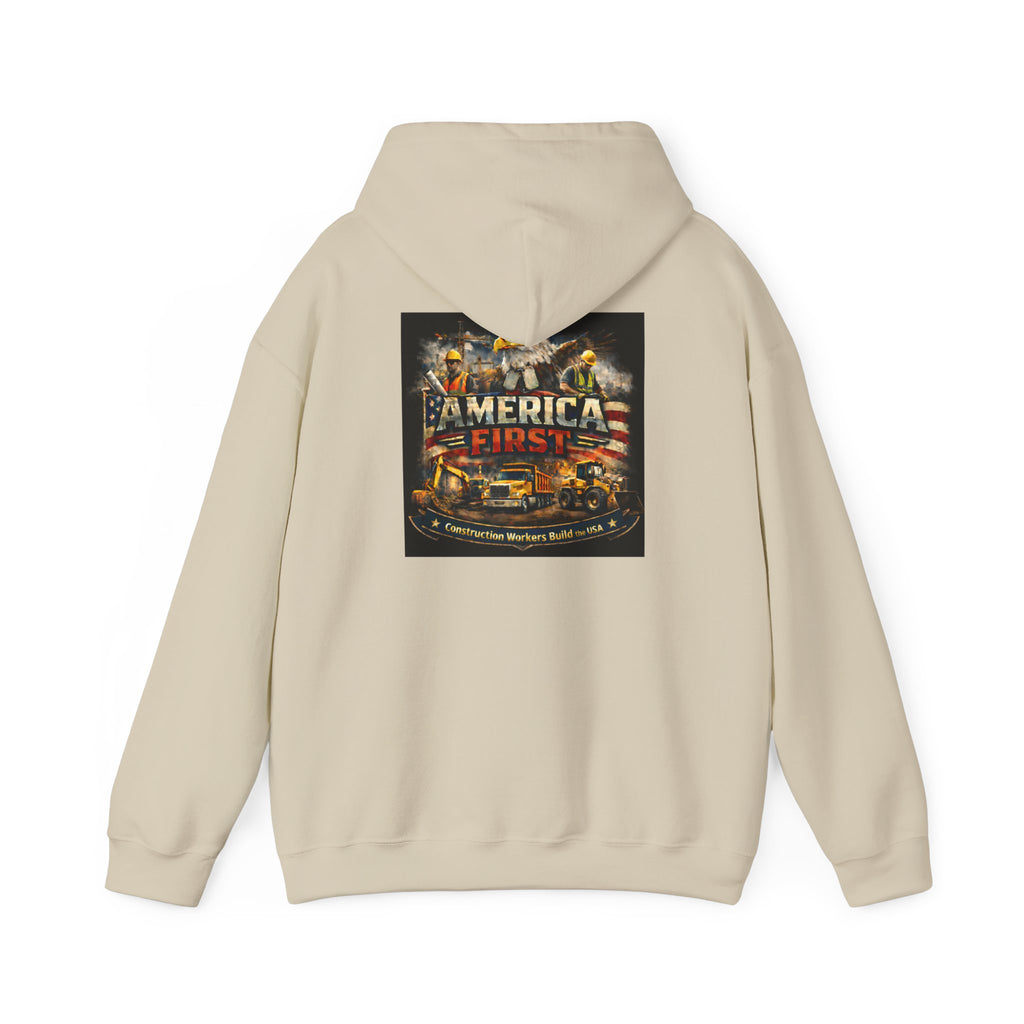 Hoodie - America First Construction Series