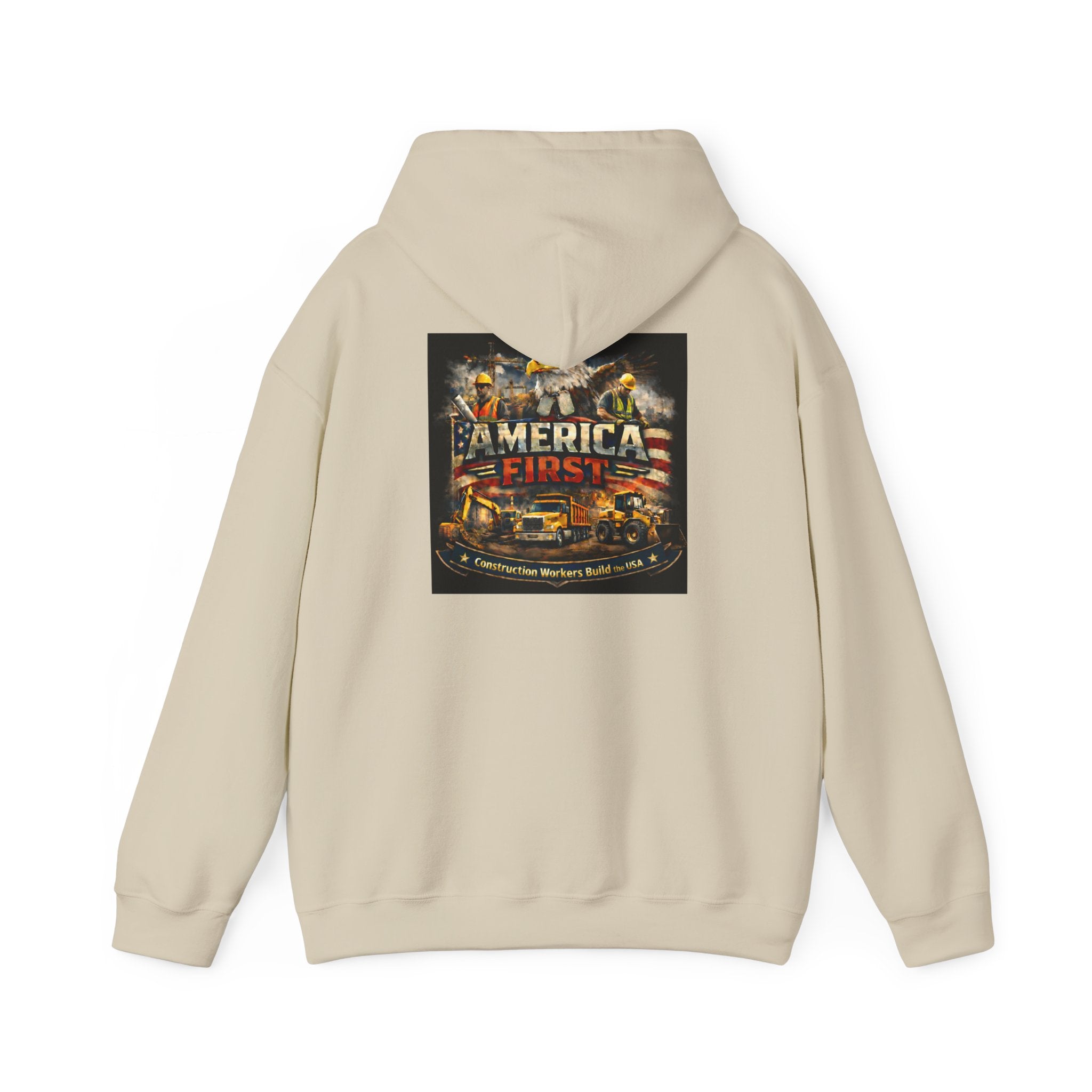 Hoodie - America First Construction Series