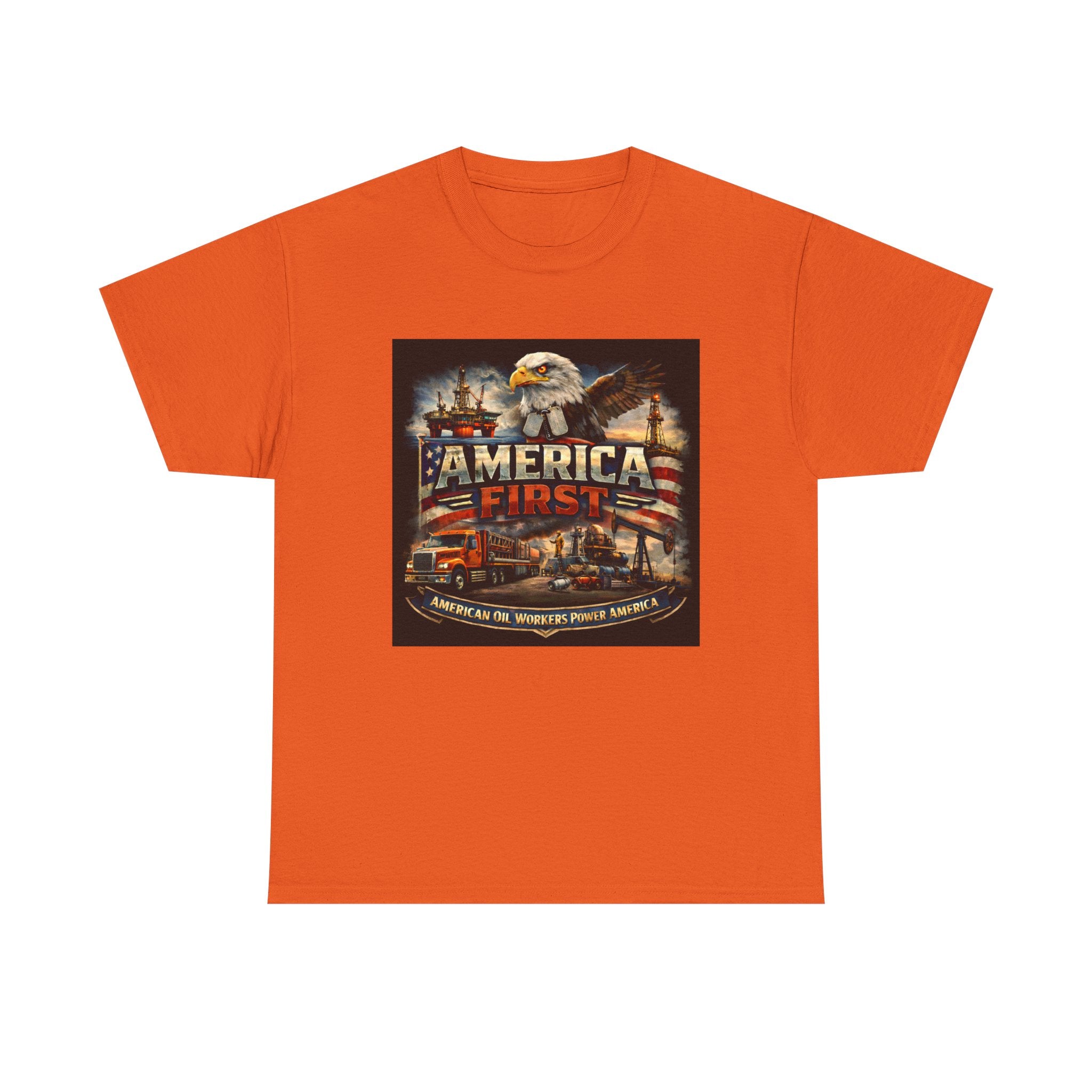 T-Shirt - America First Oilfield Series