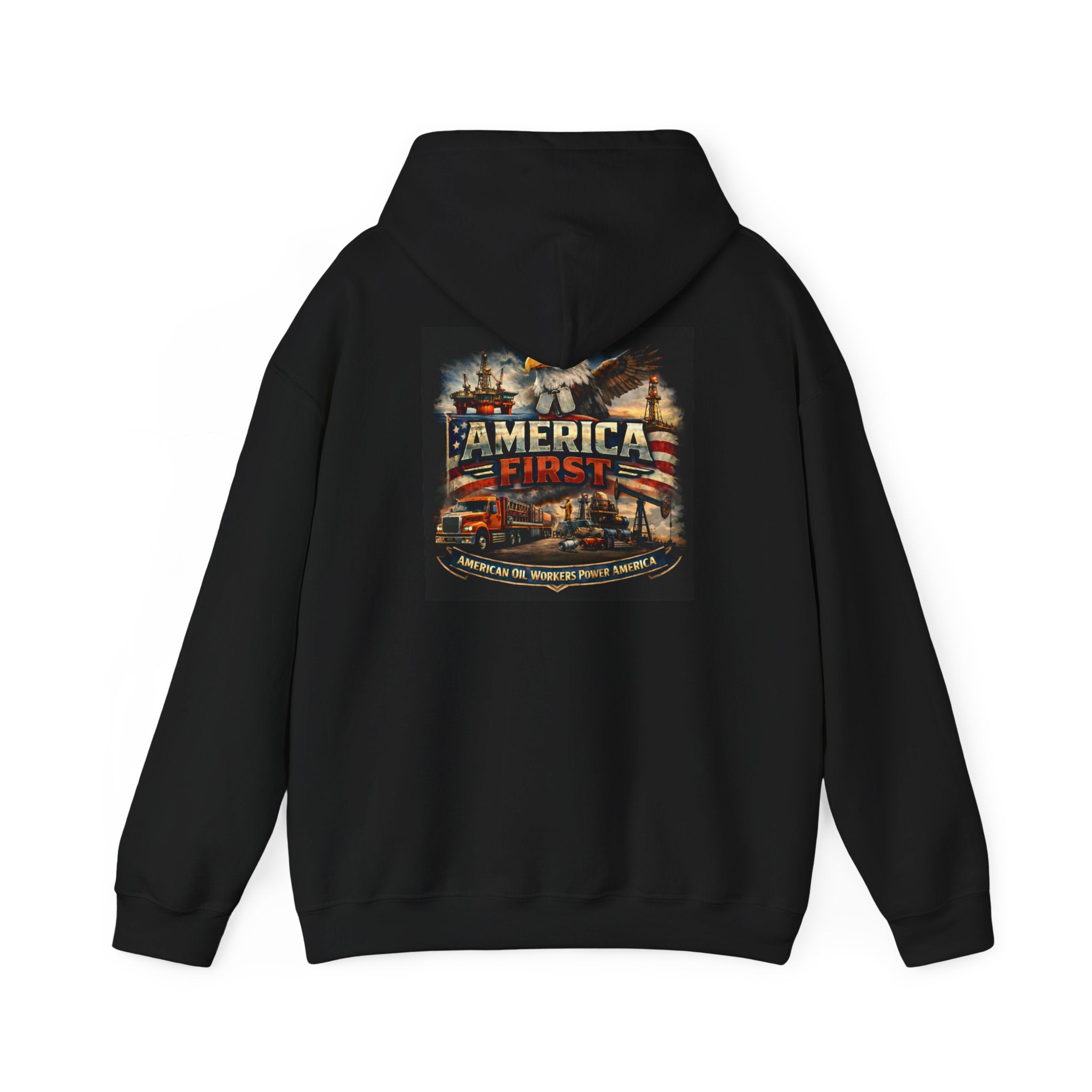 Hoodie - America First Oilfield Series