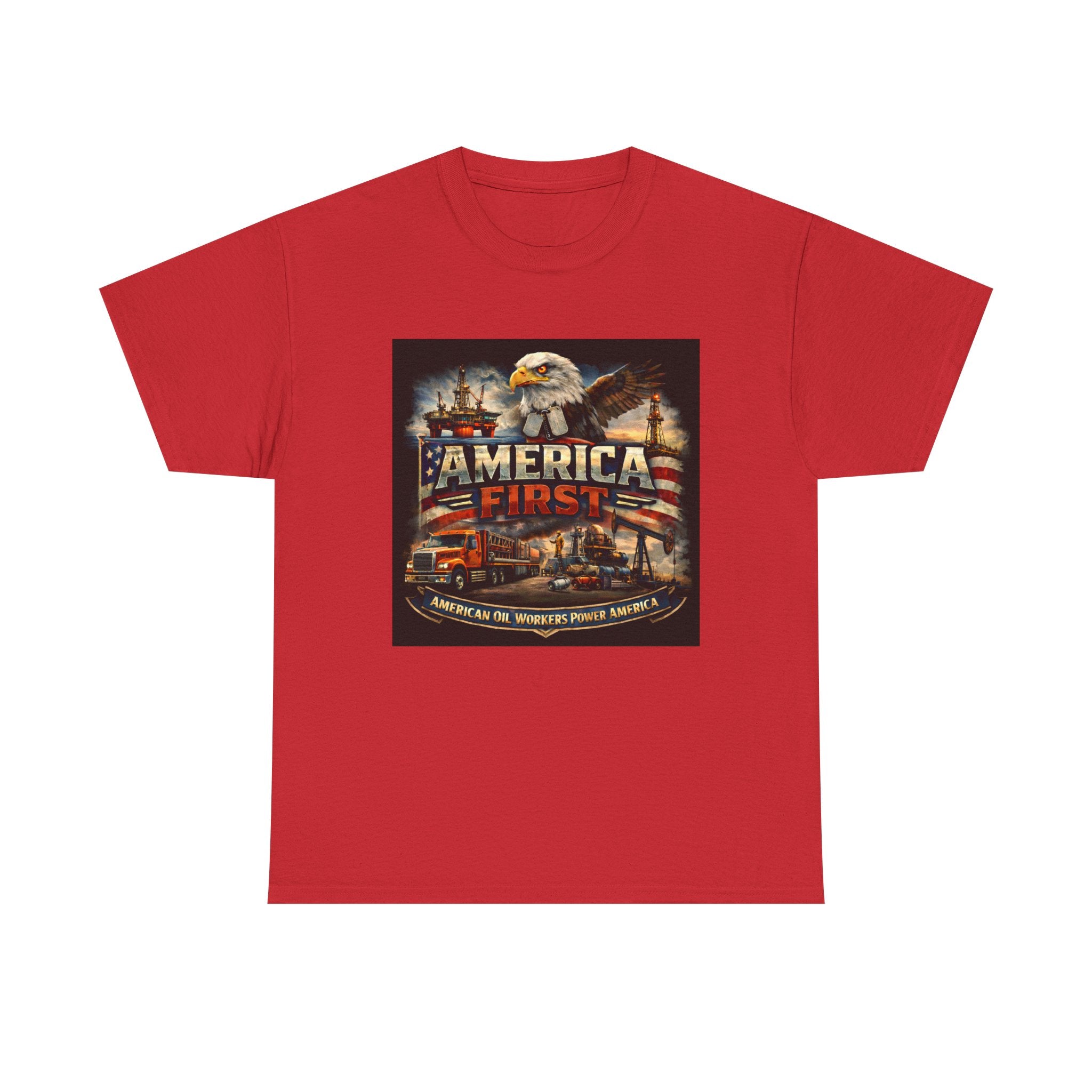 T-Shirt - America First Oilfield Series