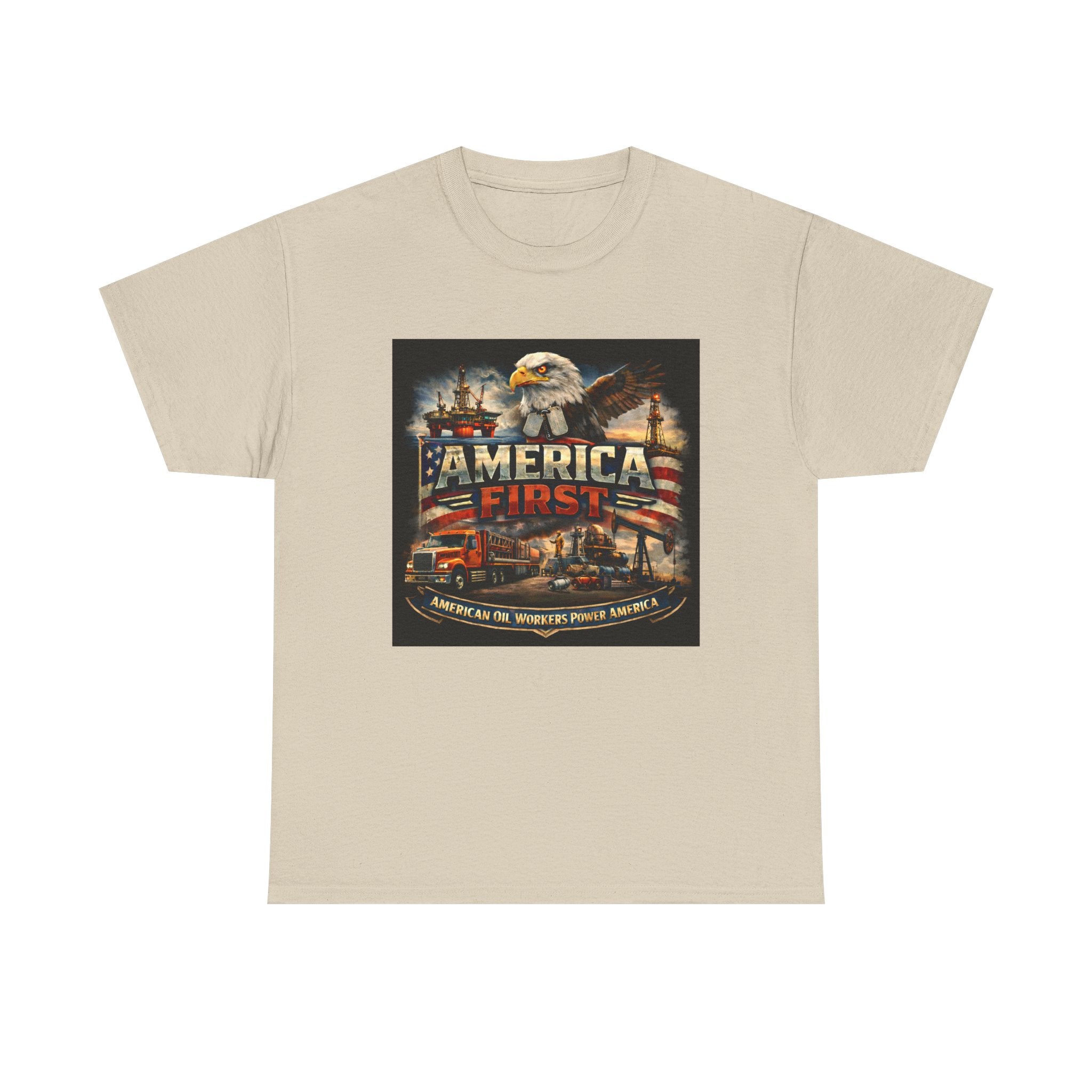 T-Shirt - America First Oilfield Series