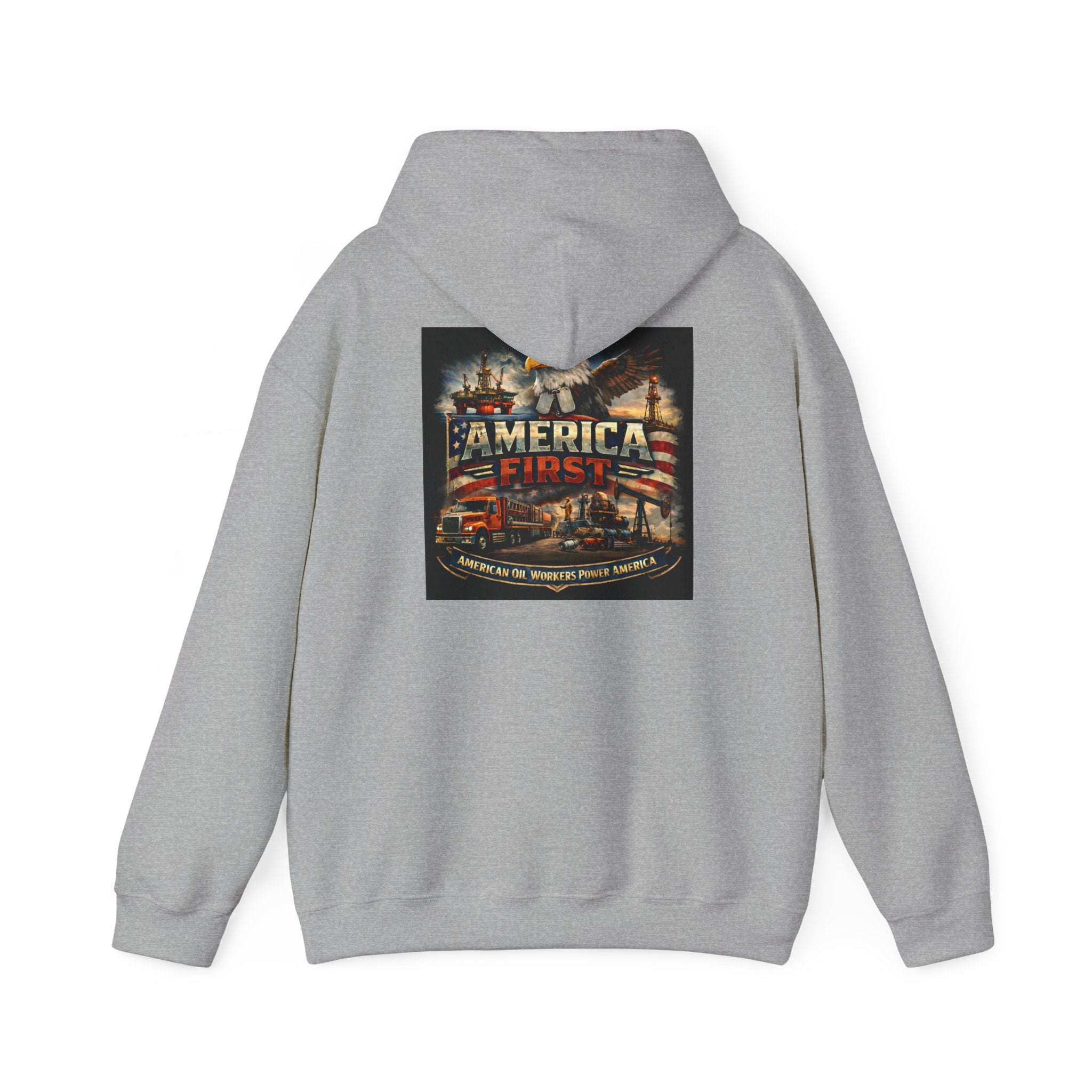 Hoodie - America First Oilfield Series