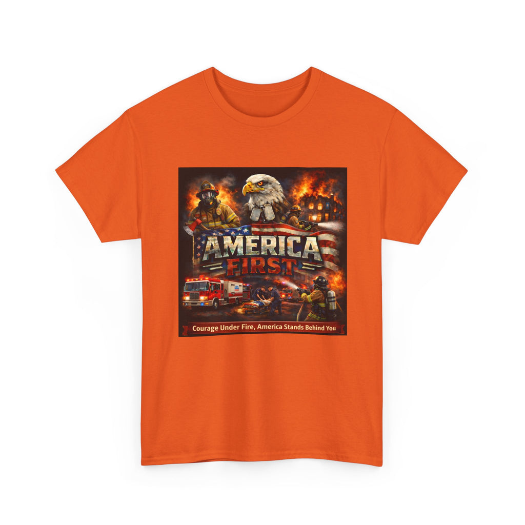 T-Shirt - America First Firefighter Series