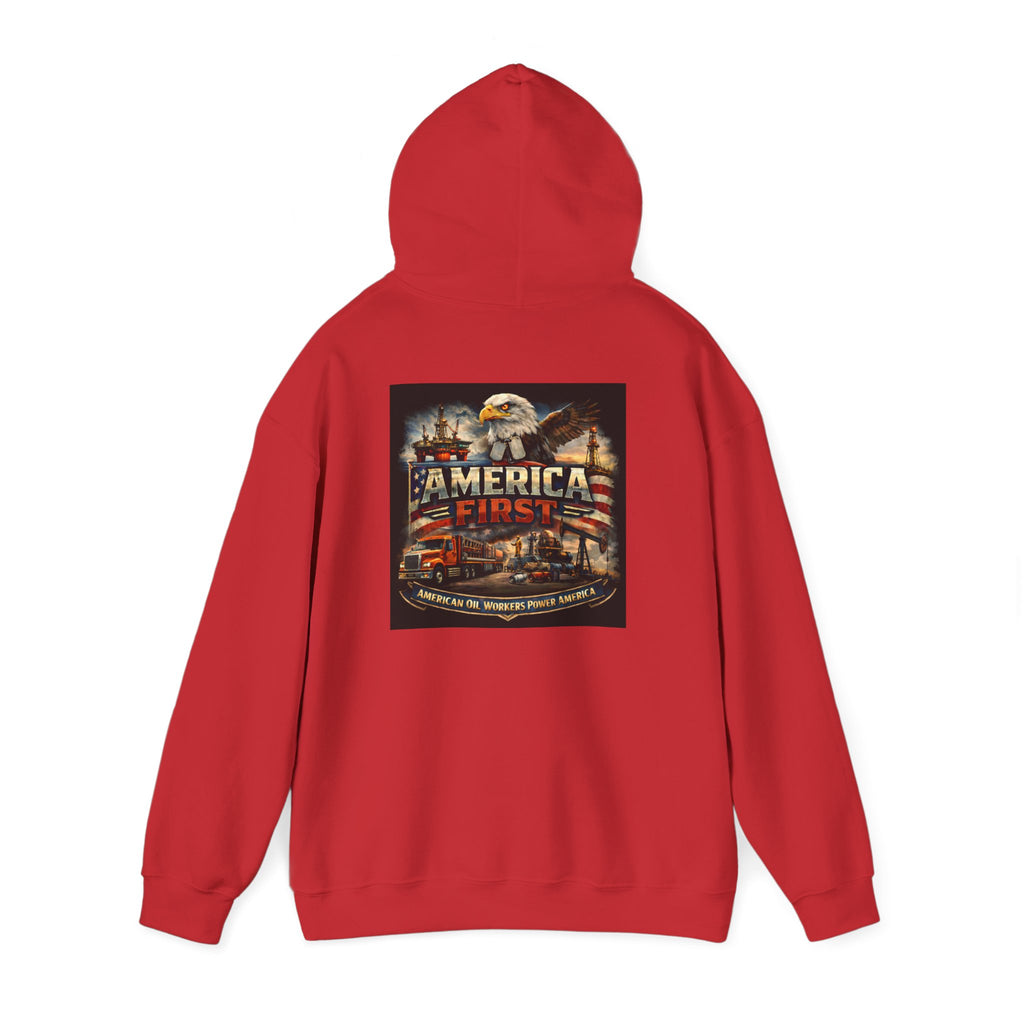 Hoodie - America First Oilfield Series