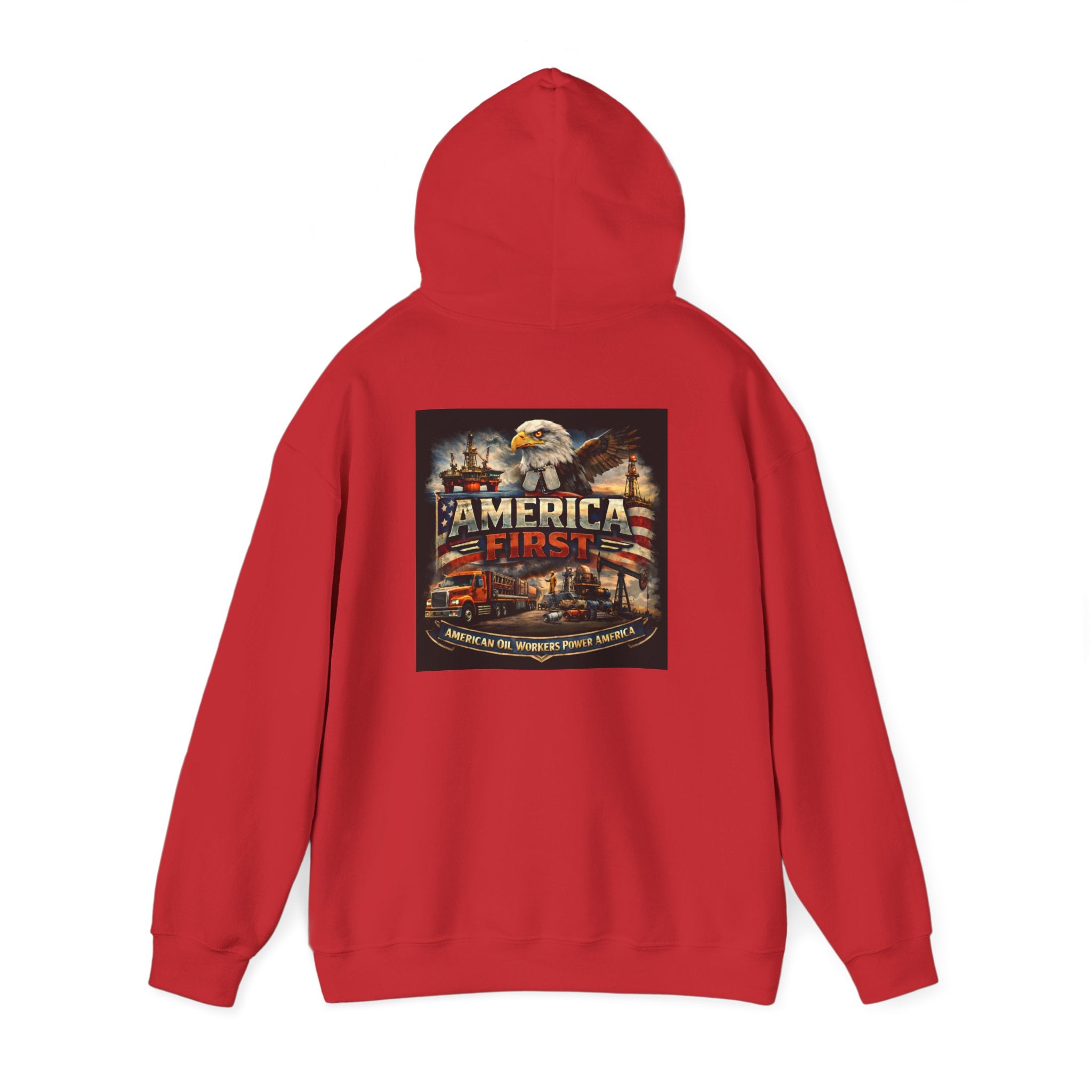 Hoodie - America First Oilfield Series
