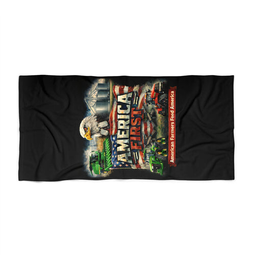 Beach Towel – America First Grain Farm Series
