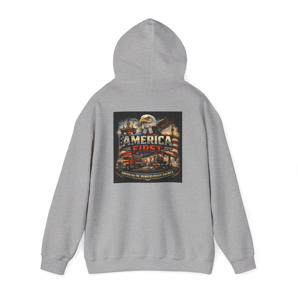 Hoodie - America First Oilfield Series