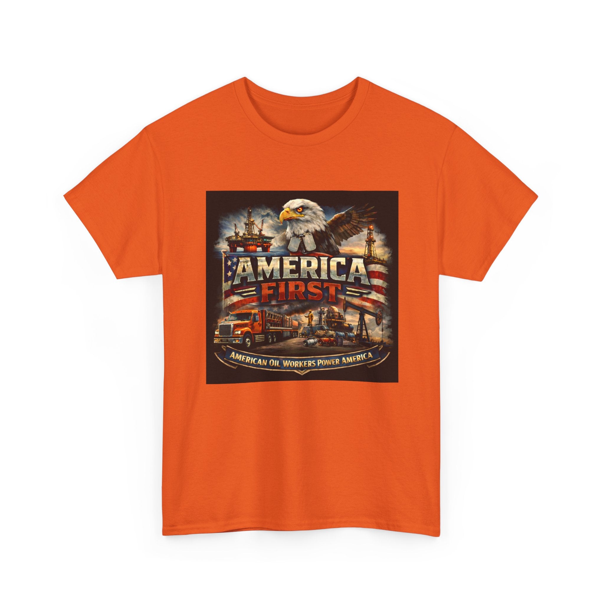T-Shirt - America First Oilfield Series