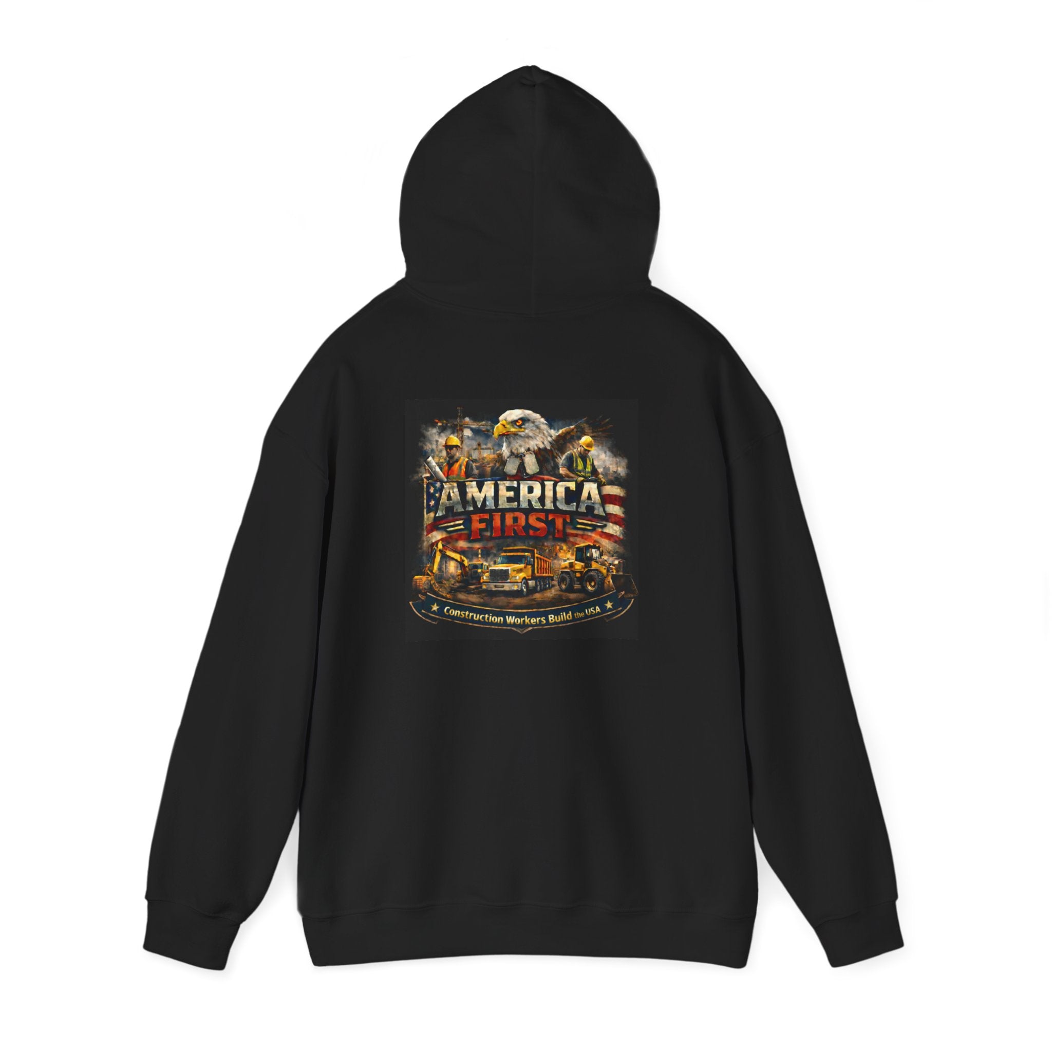Hoodie - America First Construction Series