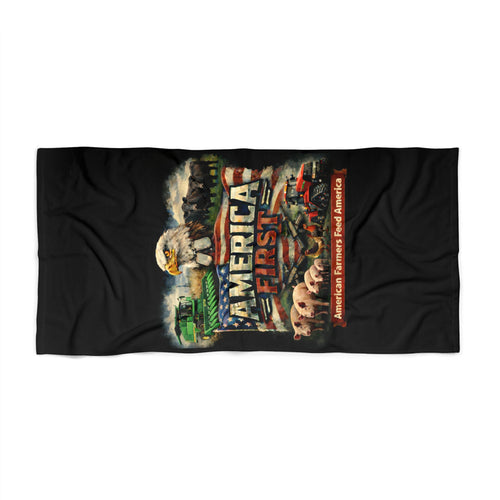 Beach Towel – America First Mixed Farm Series