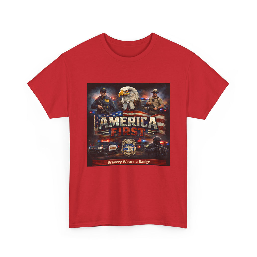 T-Shirt - America First Law Enforcement Series