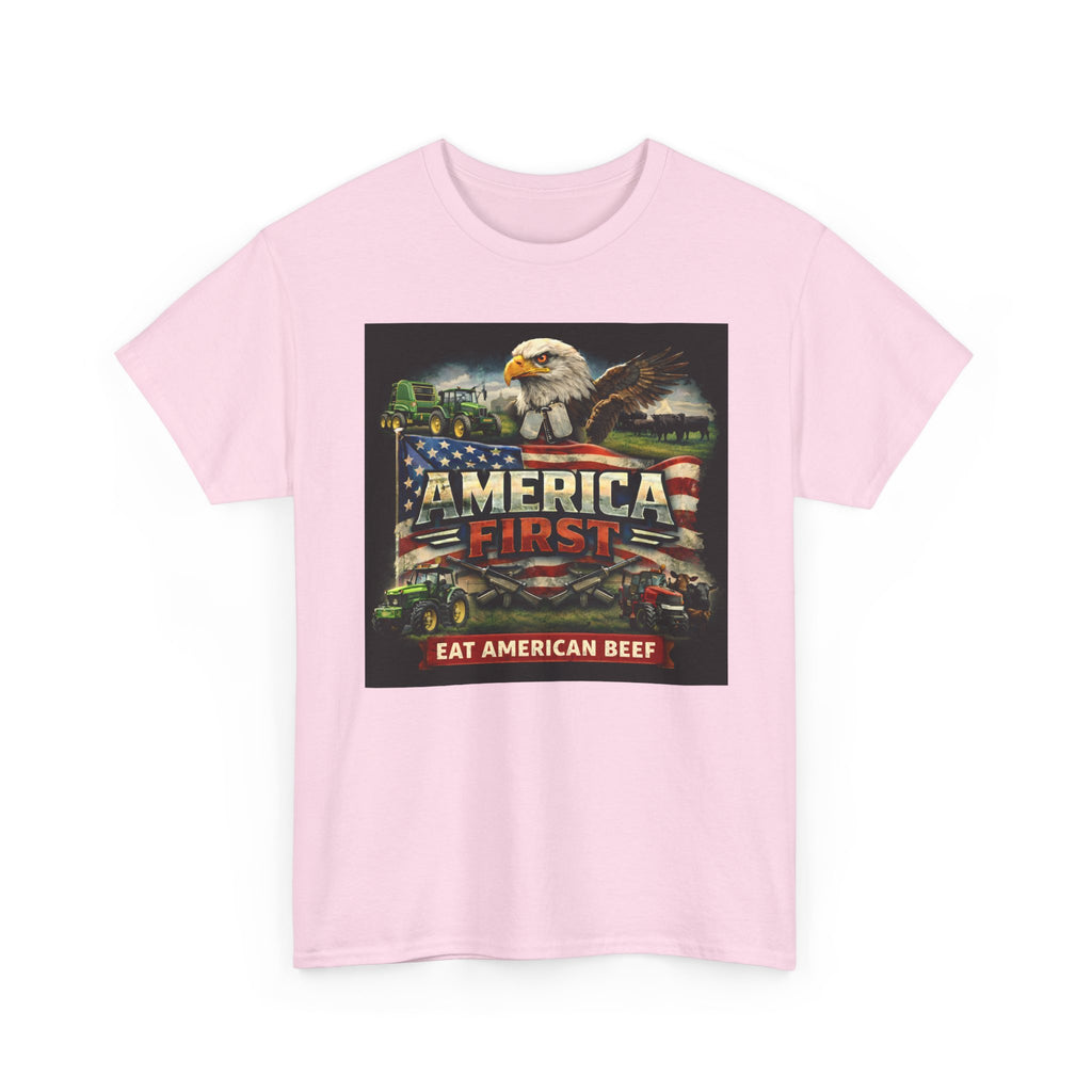 T-Shirt - America First Rancher Eat Beef Series