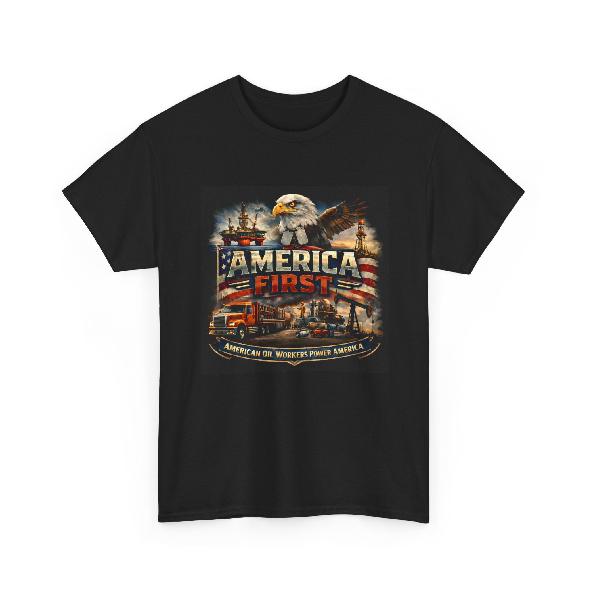 T-Shirt - America First Oilfield Series