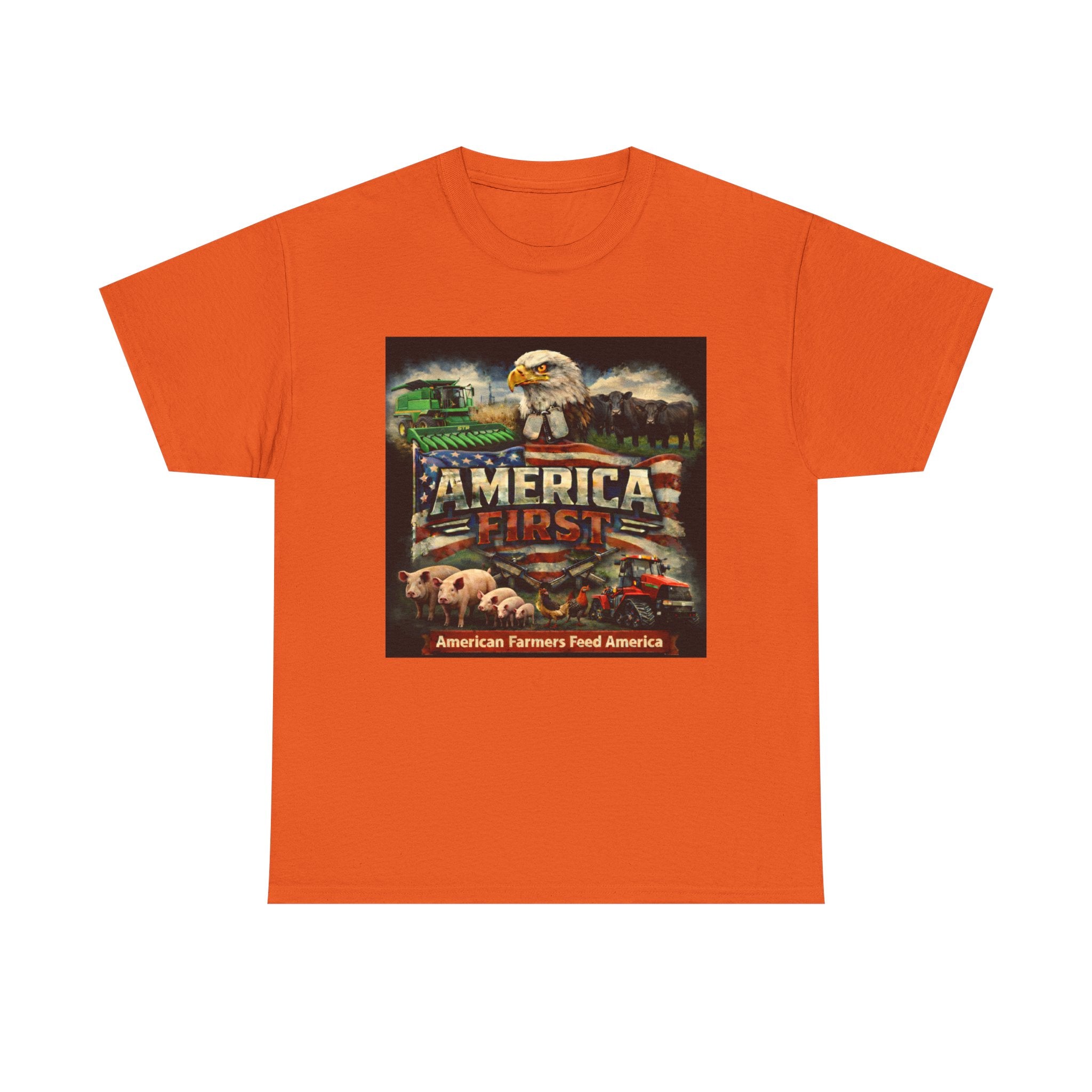 T-Shirt - America First Mixed Farm Series