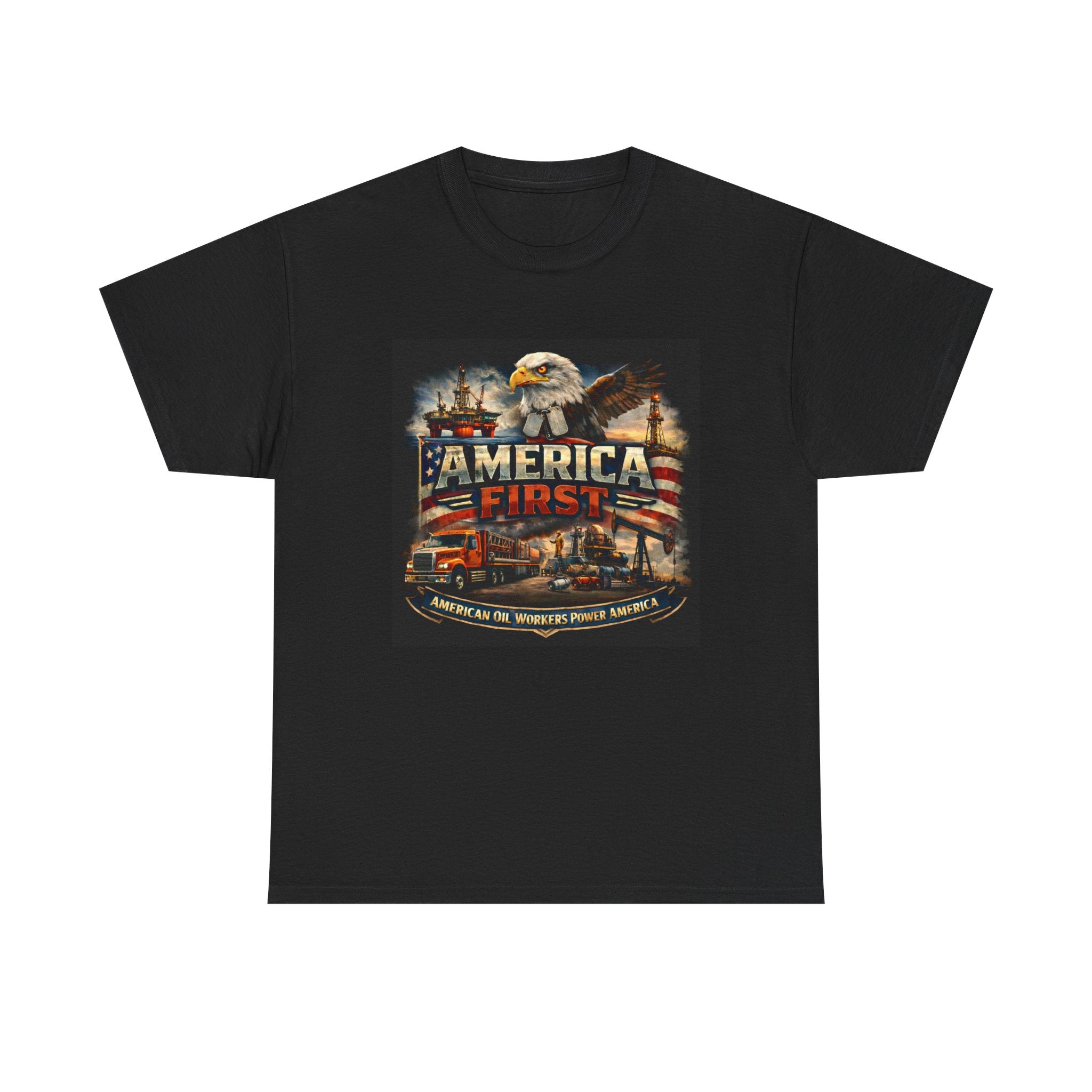 T-Shirt - America First Oilfield Series