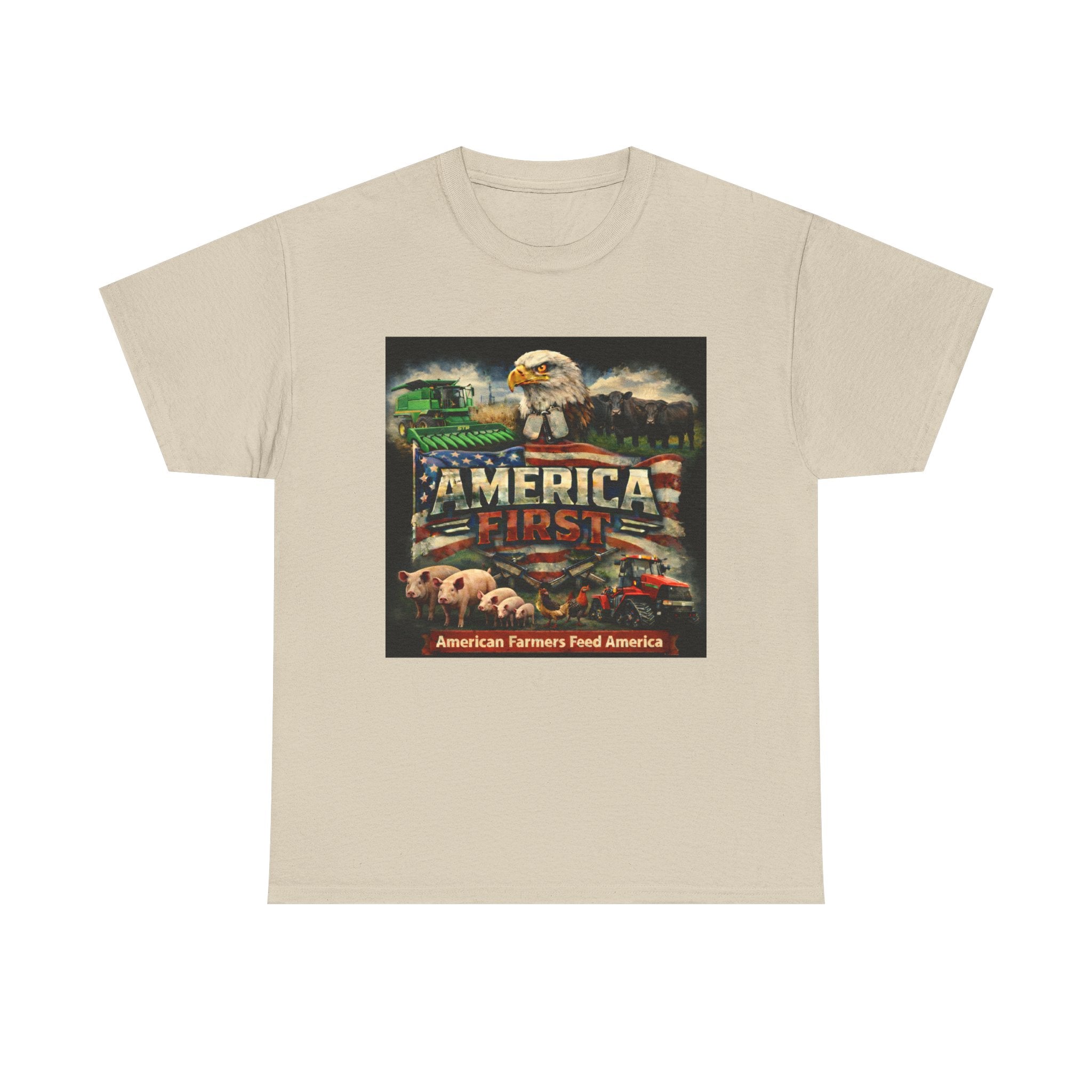 T-Shirt - America First Mixed Farm Series