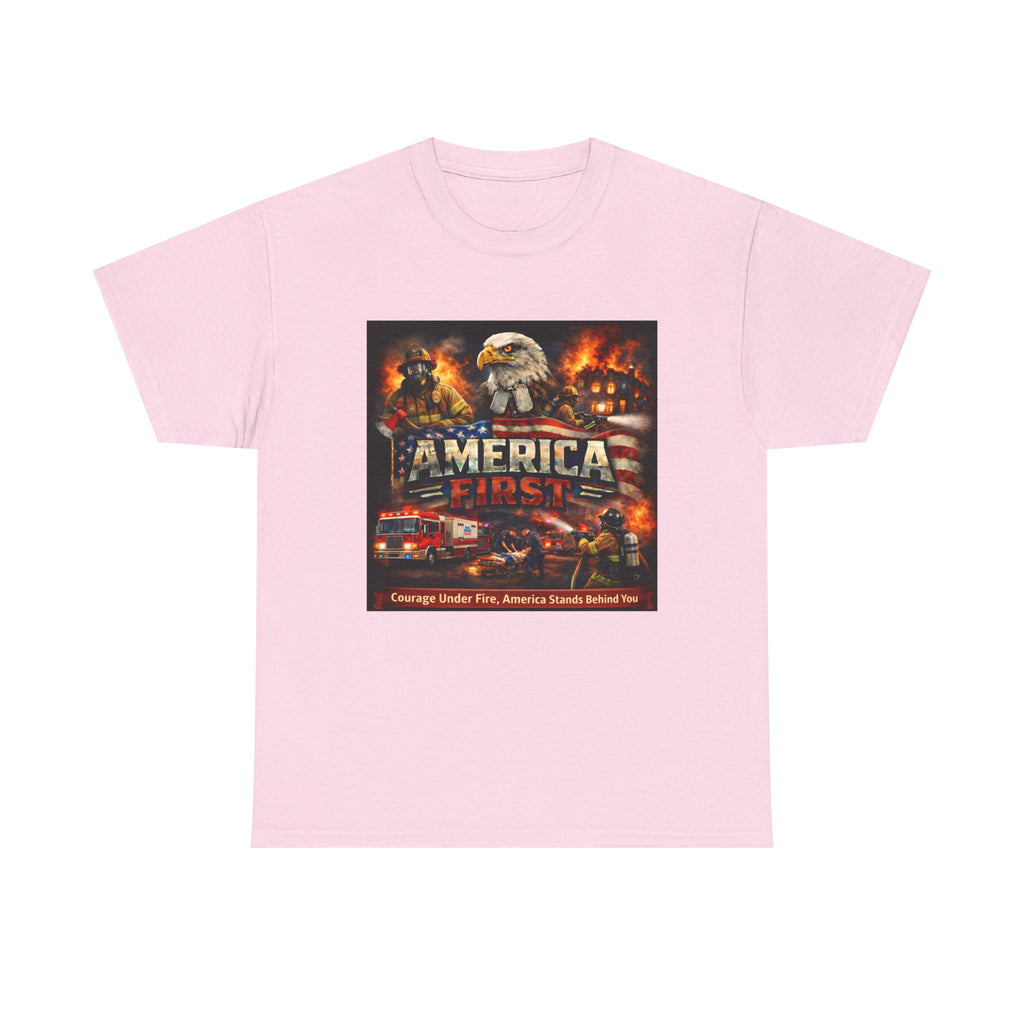 T-Shirt - America First Firefighter Series