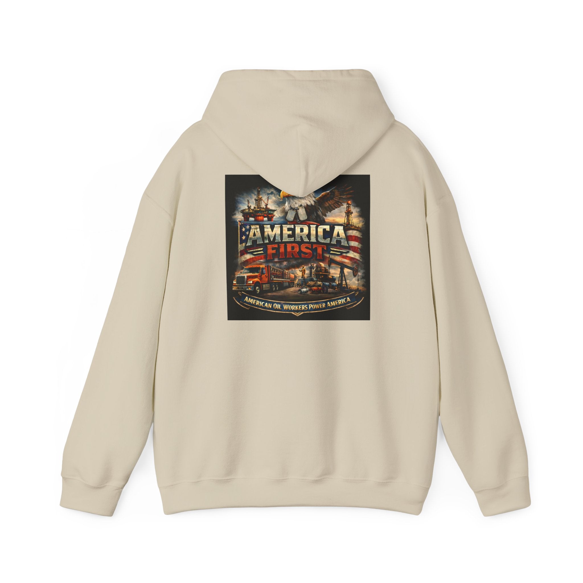Hoodie - America First Oilfield Series