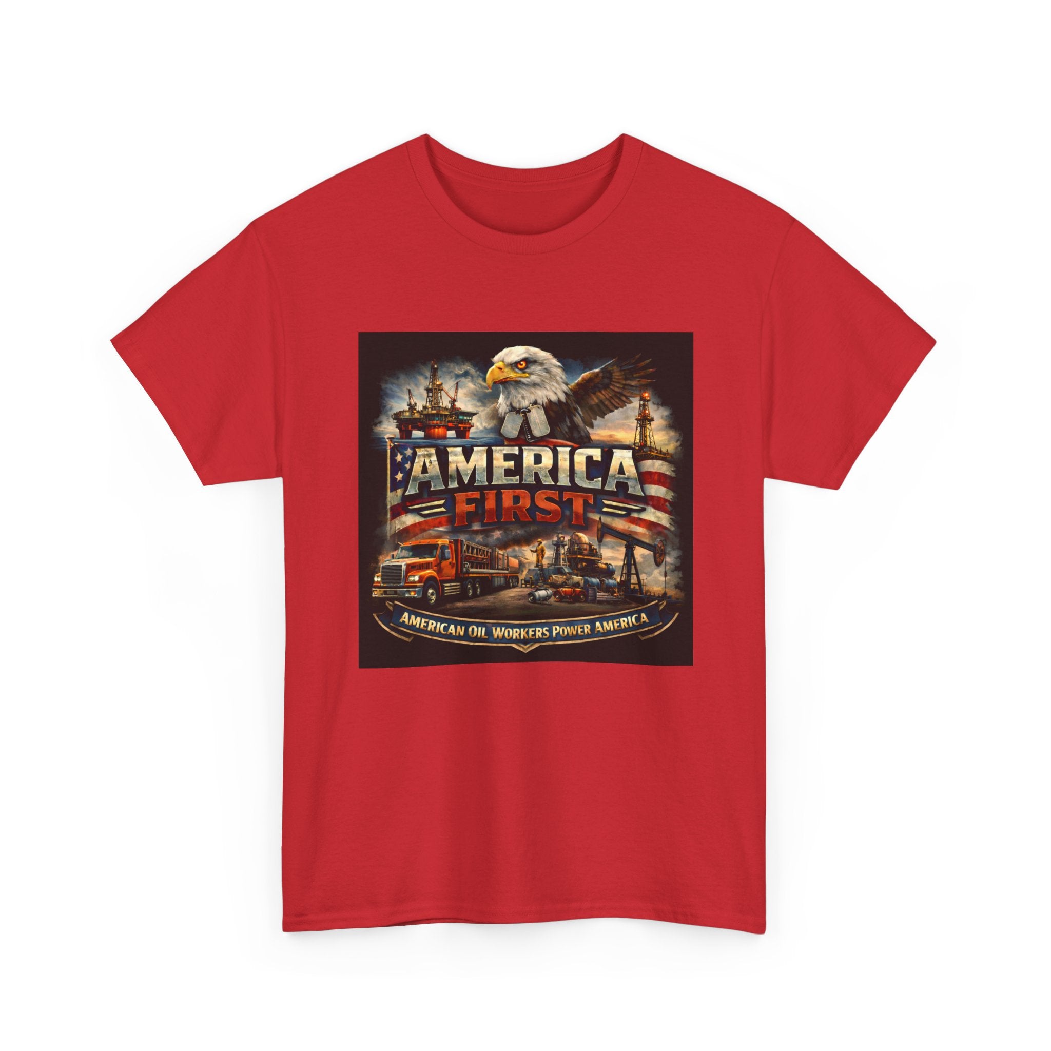 T-Shirt - America First Oilfield Series
