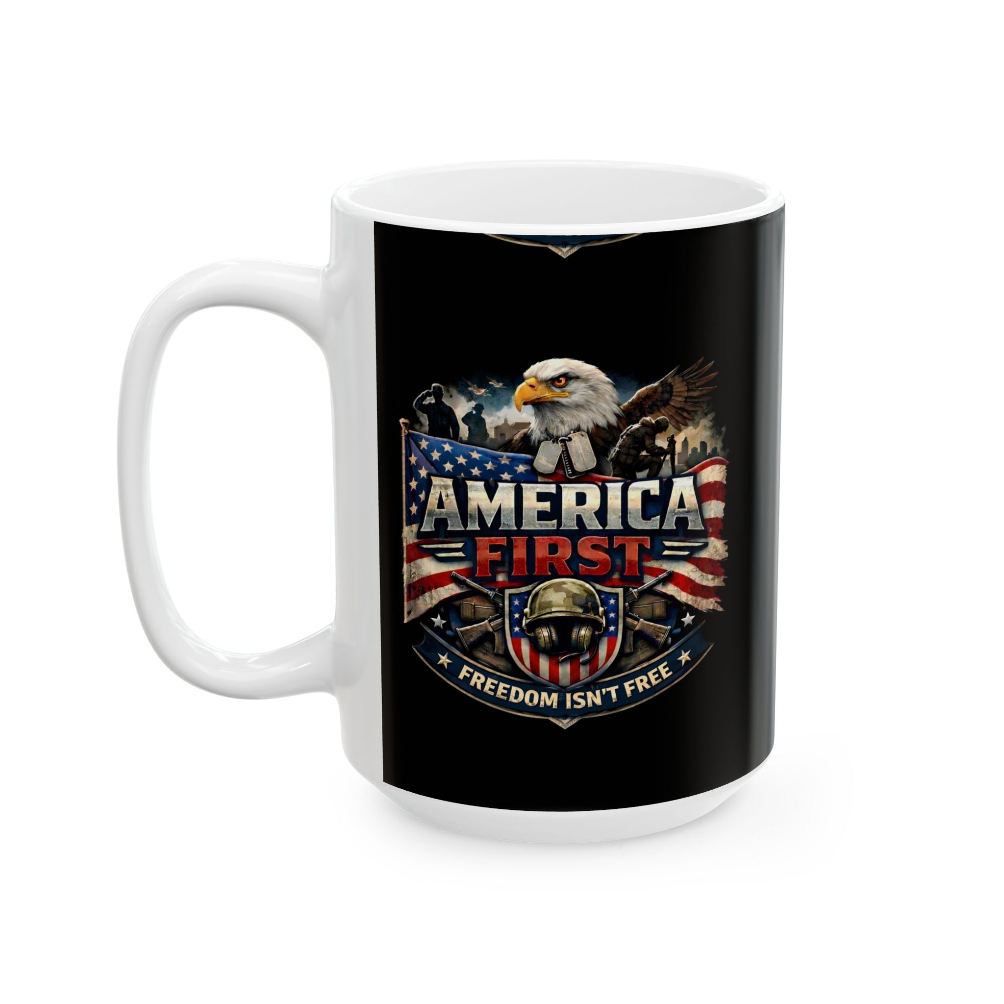 Coffee Mug 11oz/15 oz - America First Veteran Series