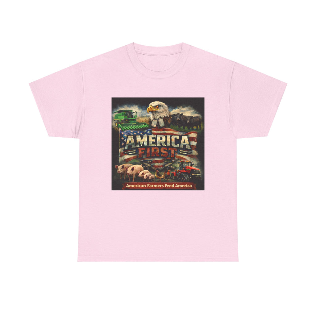 T-Shirt - America First Mixed Farm Series