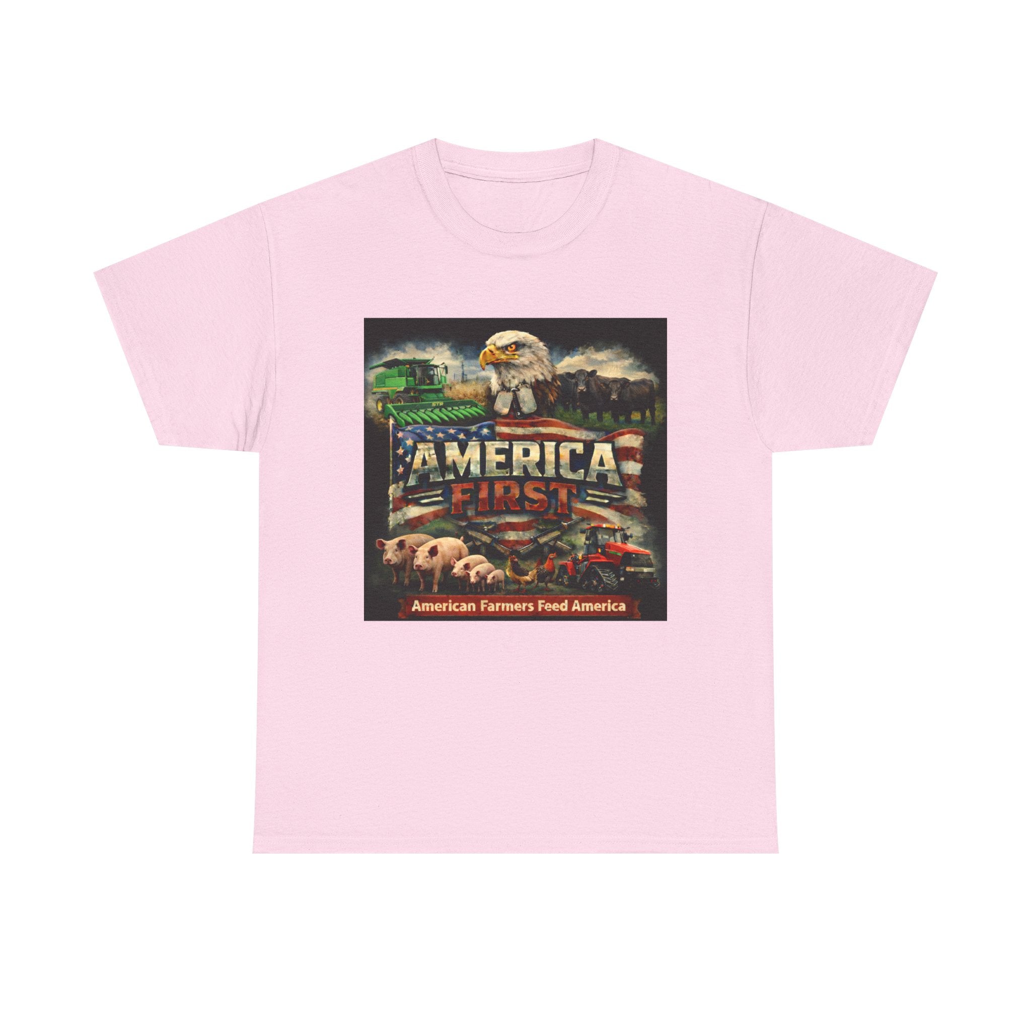 T-Shirt - America First Mixed Farm Series