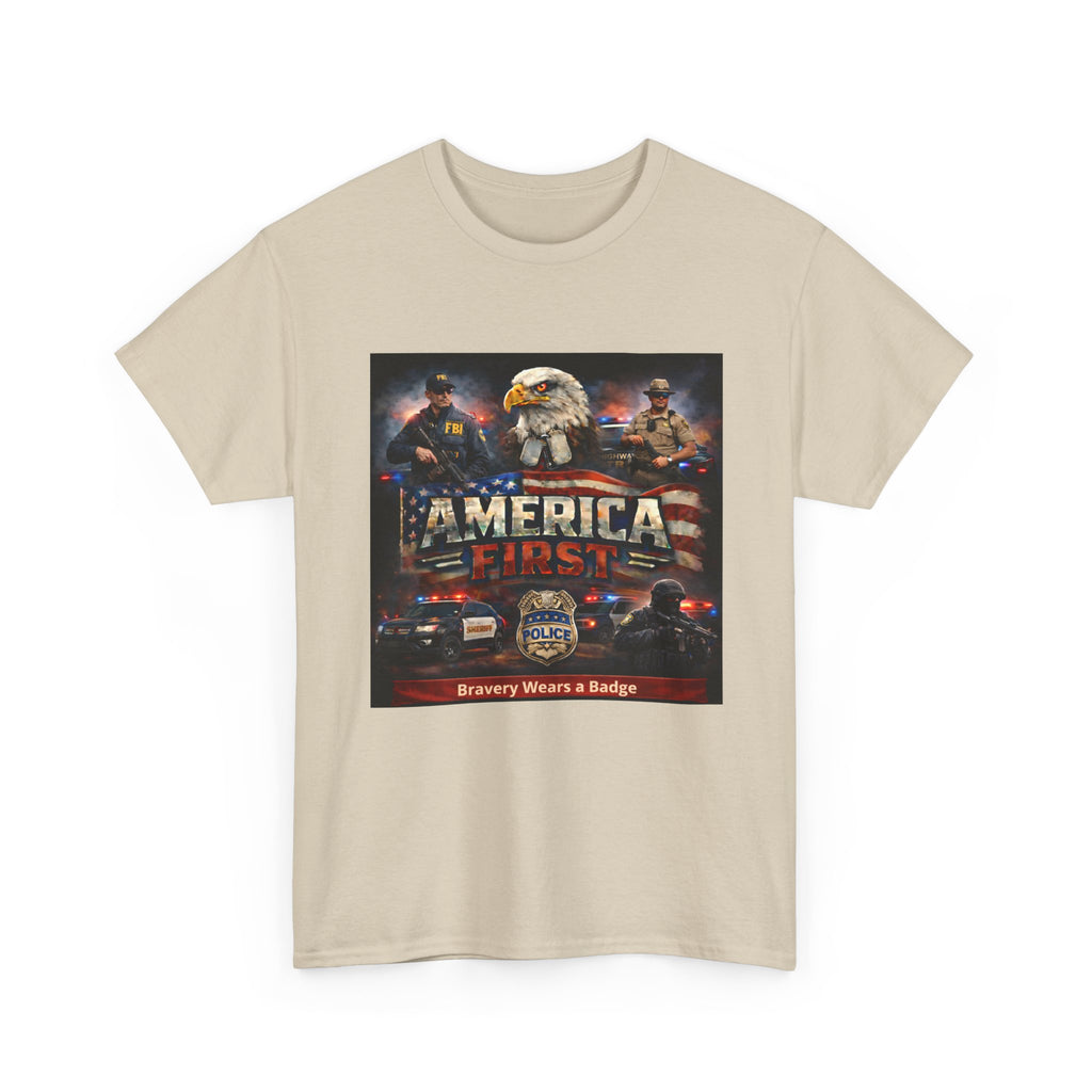 T-Shirt - America First Law Enforcement Series