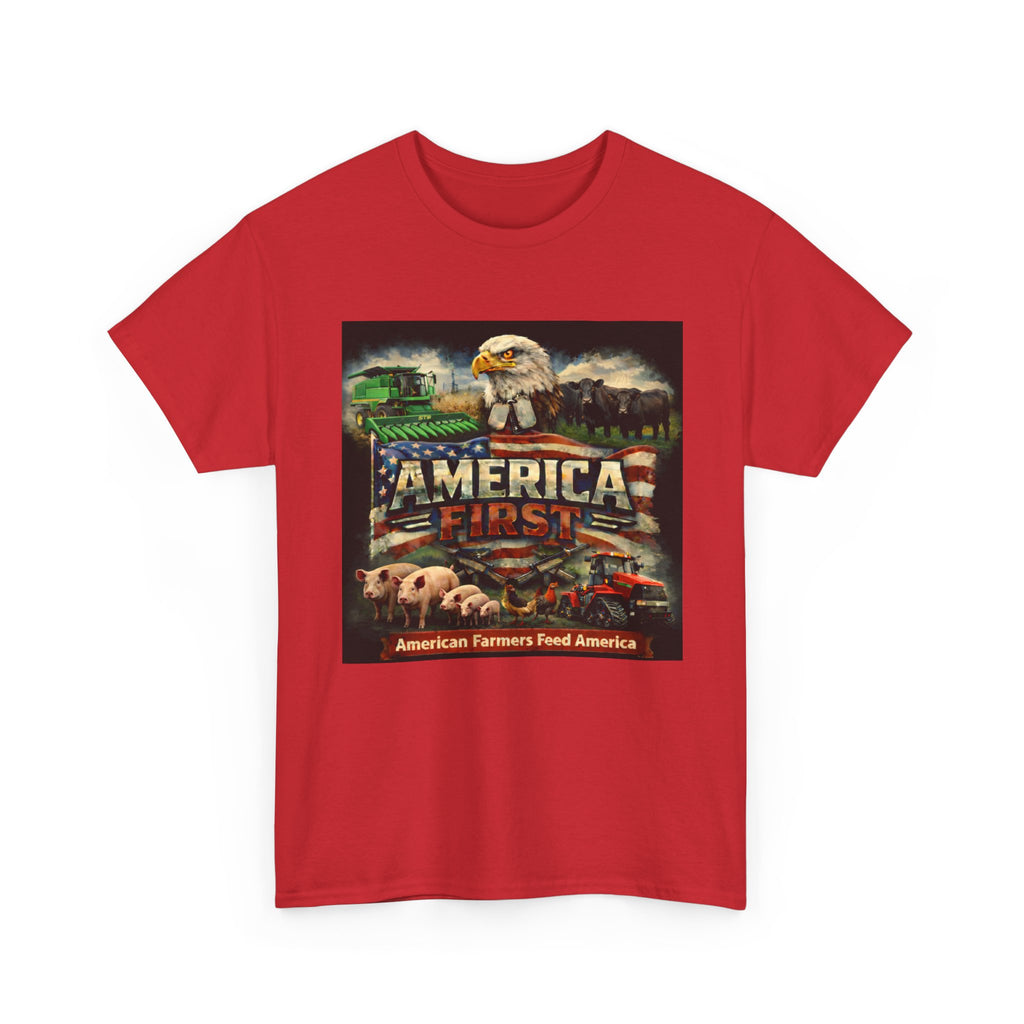 T-Shirt - America First Mixed Farm Series